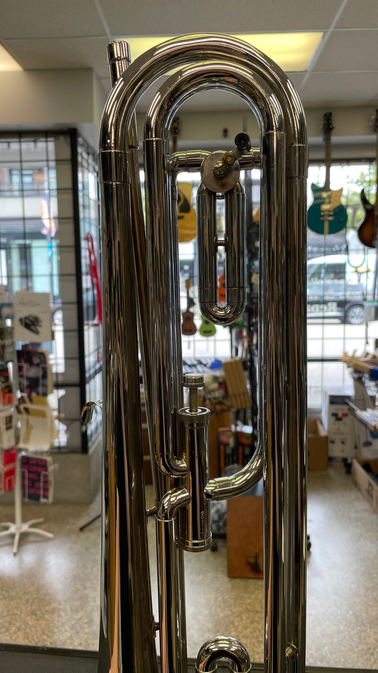 Pre-Owned Ludwig Piston/Rotor Baritone Bugle
