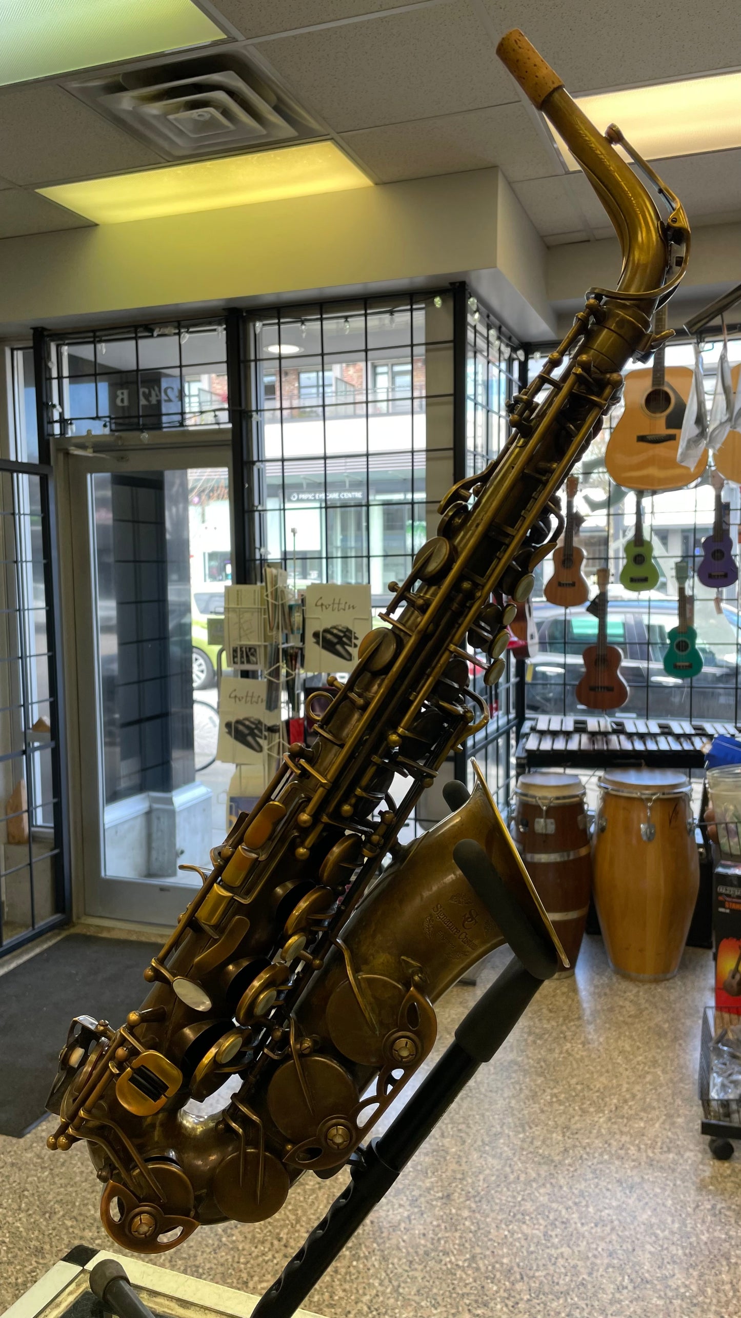 Pre-Owned Trevor James Signature Custom RAW Alto Saxophone
