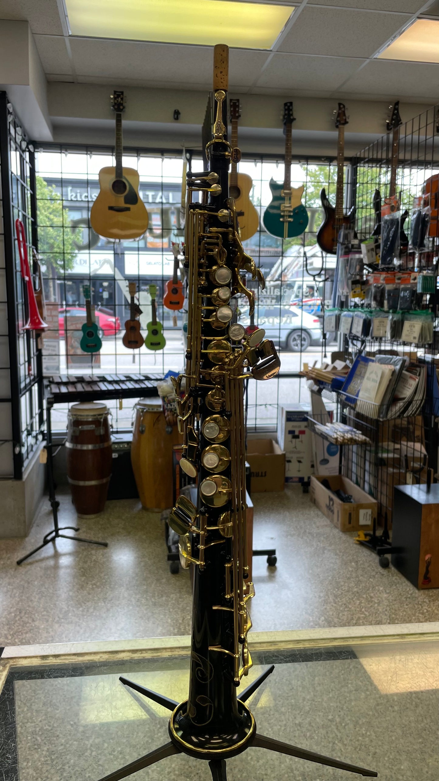 Pre-Owned Selmer Series III Soprano Saxophone - Black/Gold