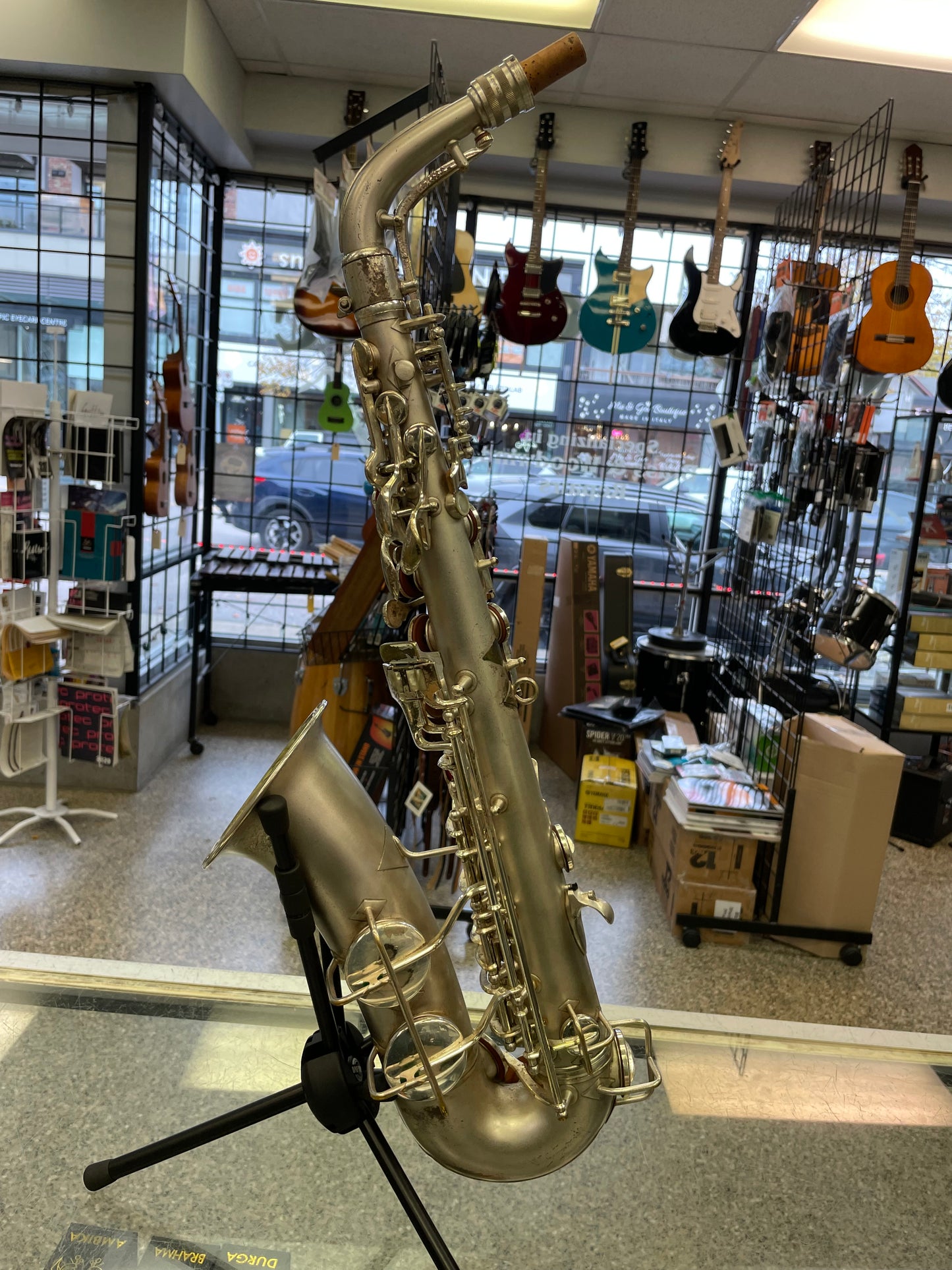 1931 Conn 6M Transitional Alto Sax - Silver-Plated