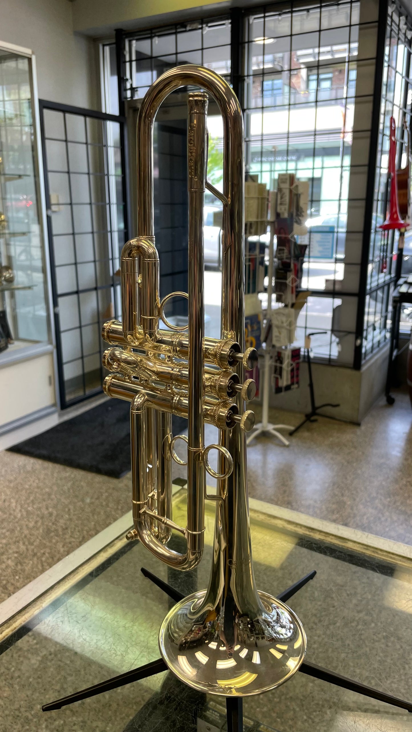 Pre-Owned Carol Brass CTR-8060H Trumpet - Silver