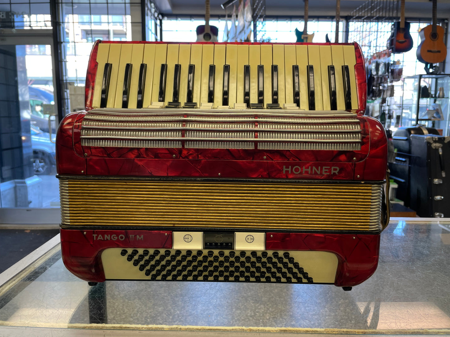 Pre-Owned Hohner Tango 2M Accordion - 96 Bass