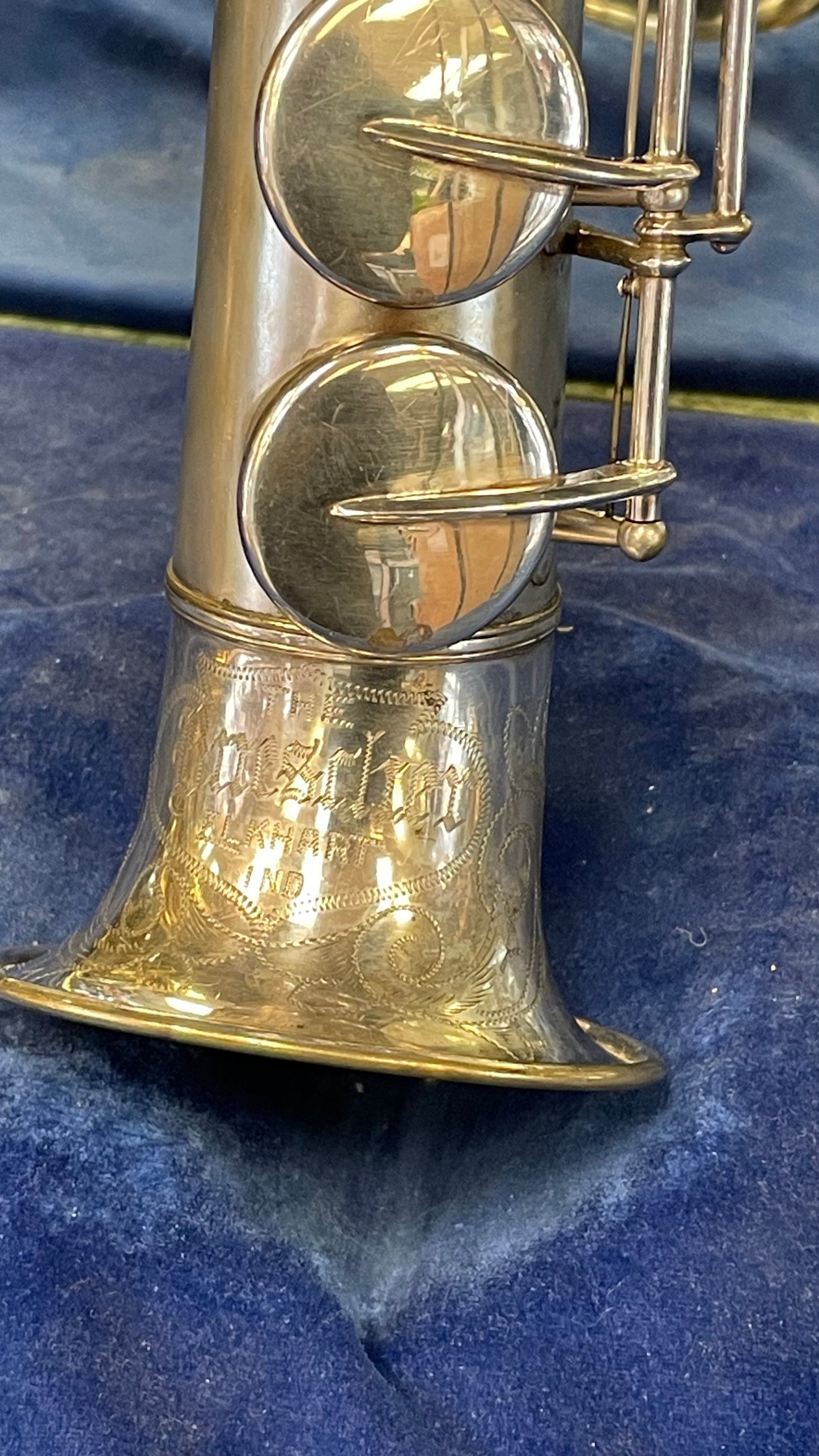 Pre-Owned Buescher True Tone Tipped Bell Soprano Saxophone