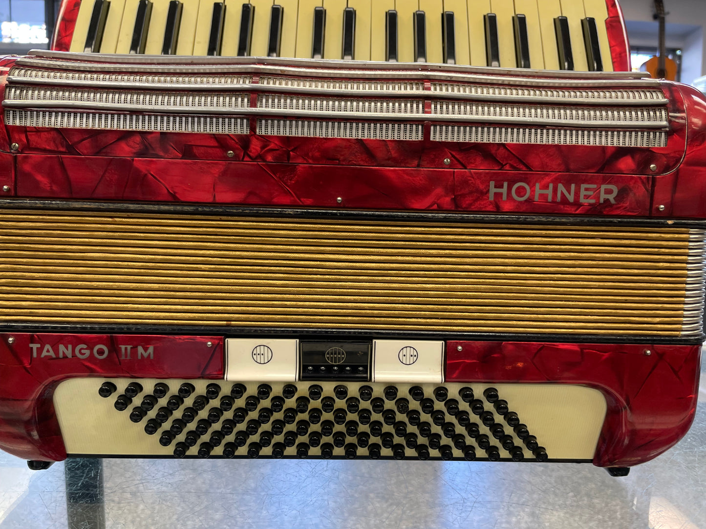 Pre-Owned Hohner Tango 2M Accordion - 96 Bass