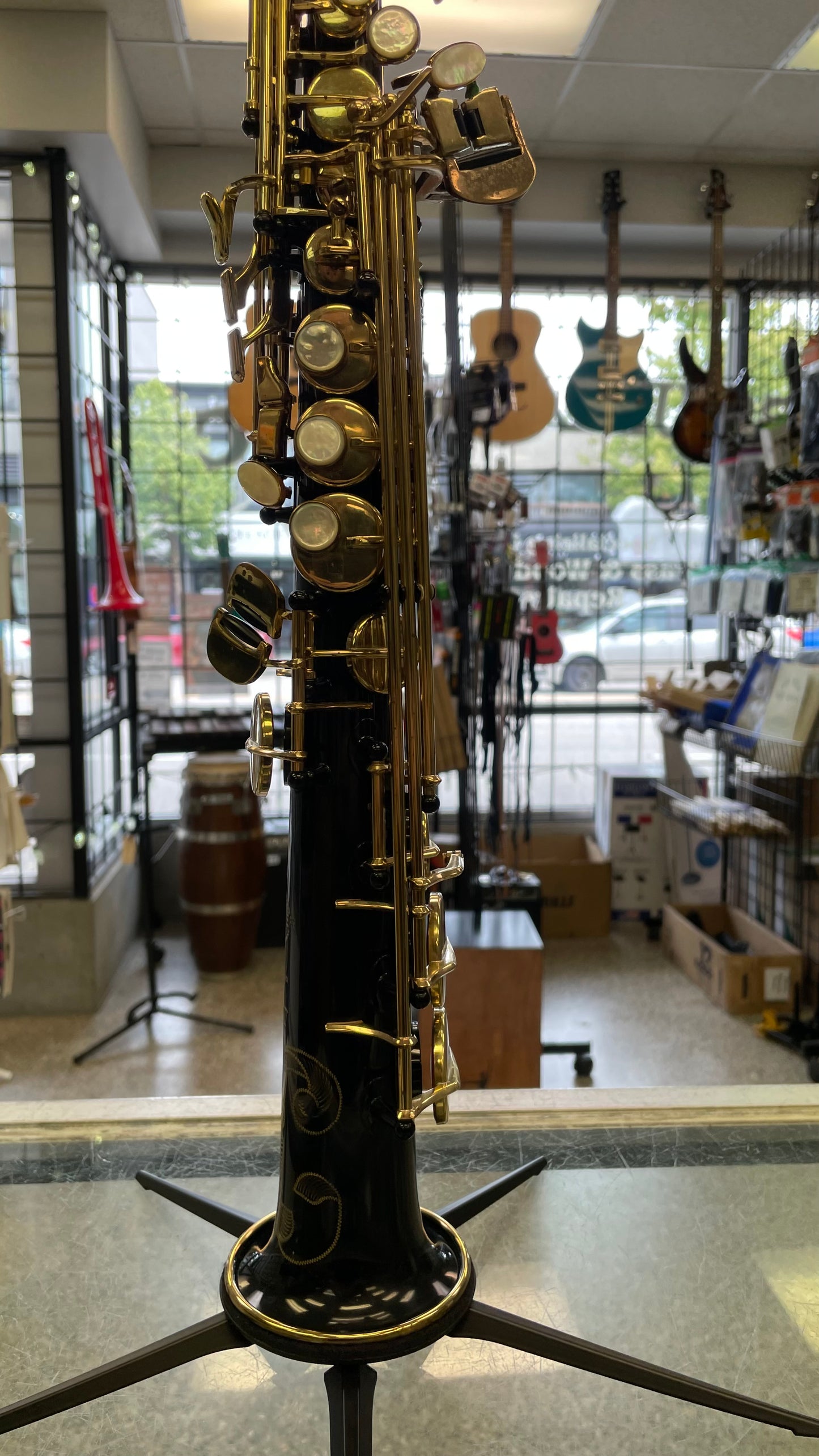 Pre-Owned Selmer Series III Soprano Saxophone - Black/Gold
