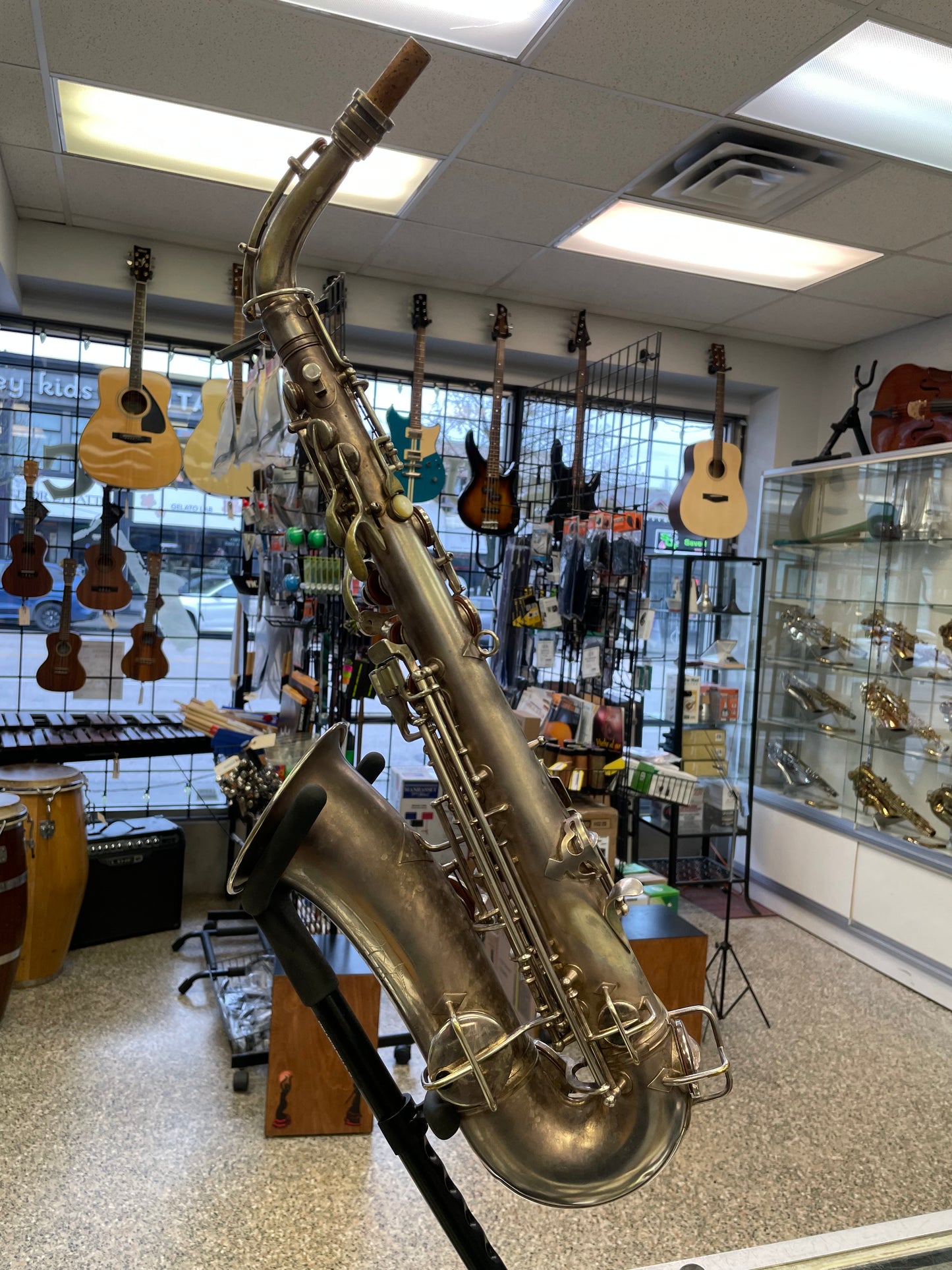 Pre-Owned Conn New Wonder II "Chu Berry" Alto Saxophone - 1928