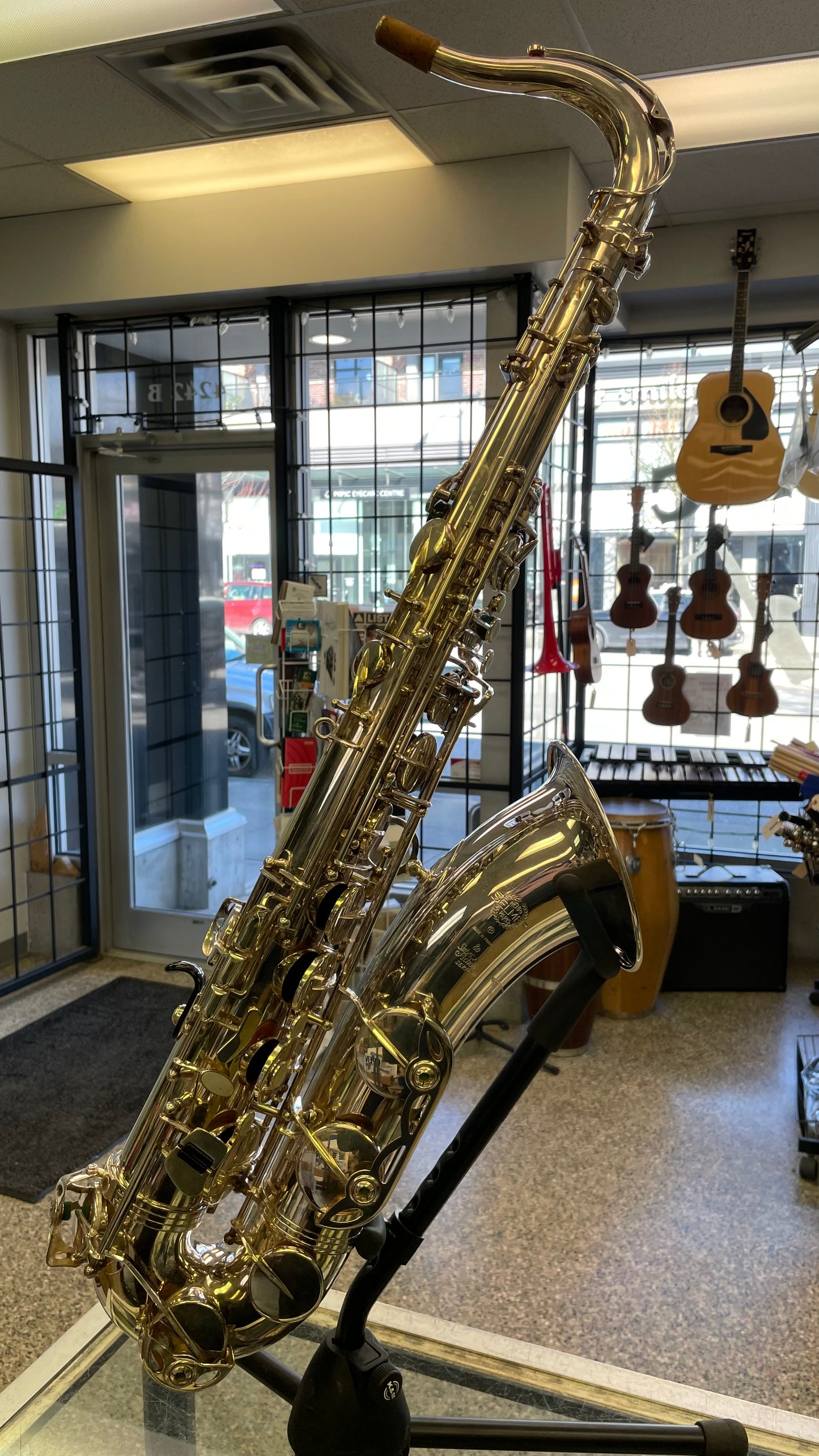 Pre-Owned Selmer Series II Tenor Saxophone - Silver Plated