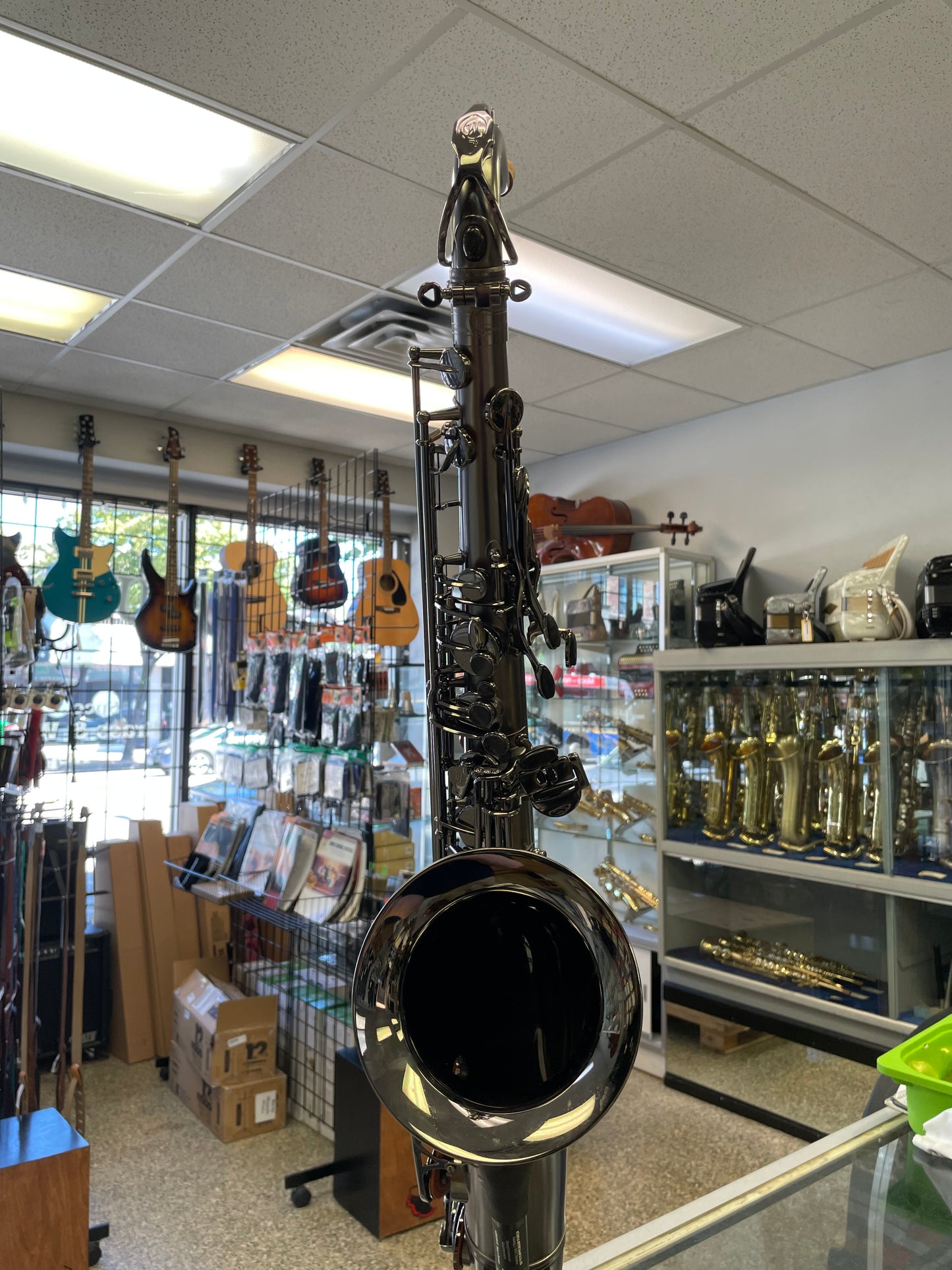 Pre-Owned Cannonball Big Bell Stone Series 'Raven' Tenor Saxophone
