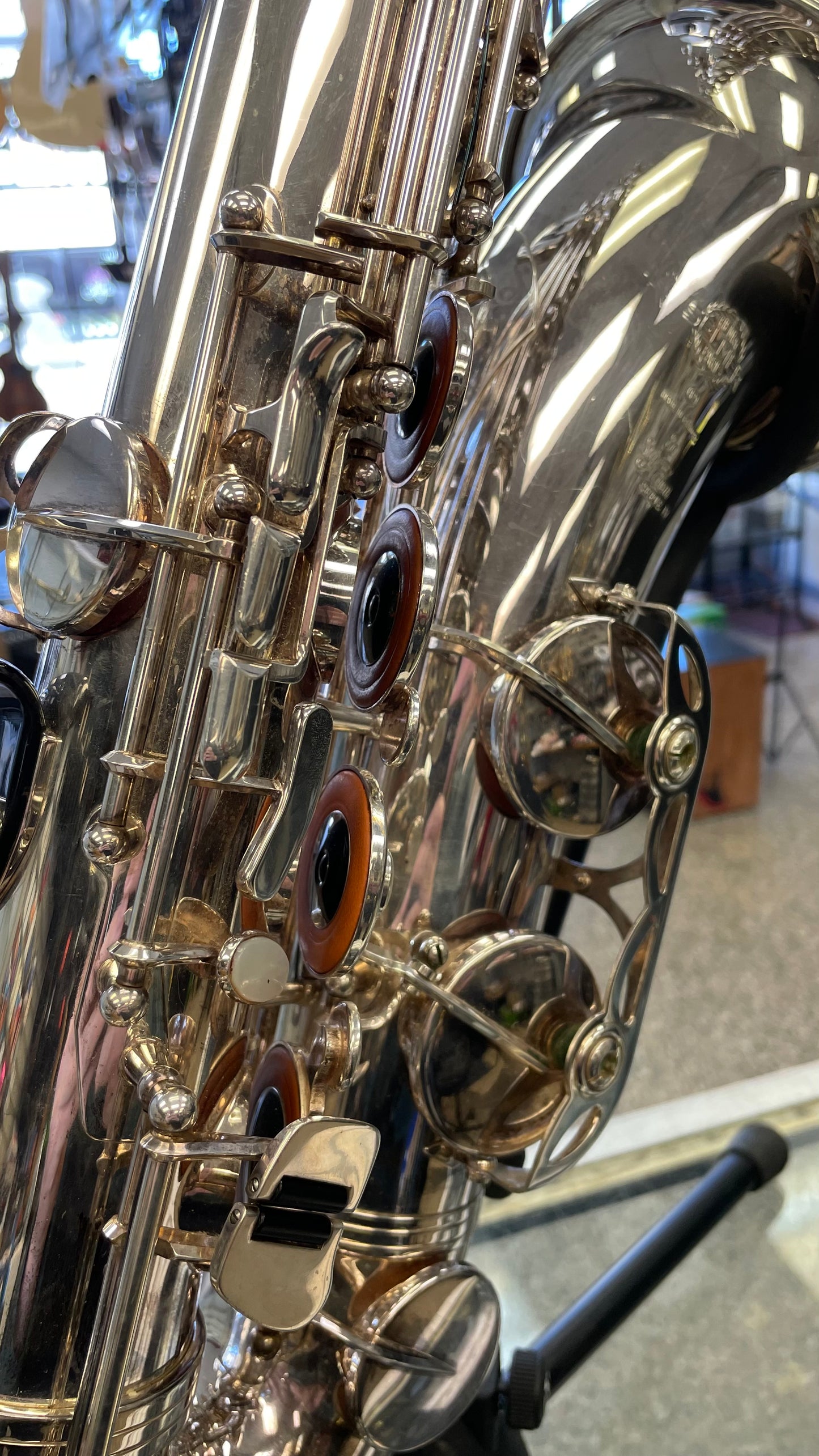 Pre-Owned Selmer Series II Tenor Saxophone - Silver Plated