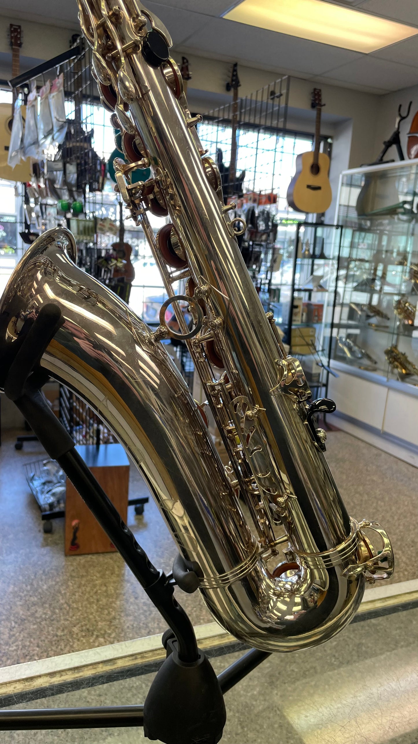 Pre-Owned Selmer Series II Tenor Saxophone - Silver Plated