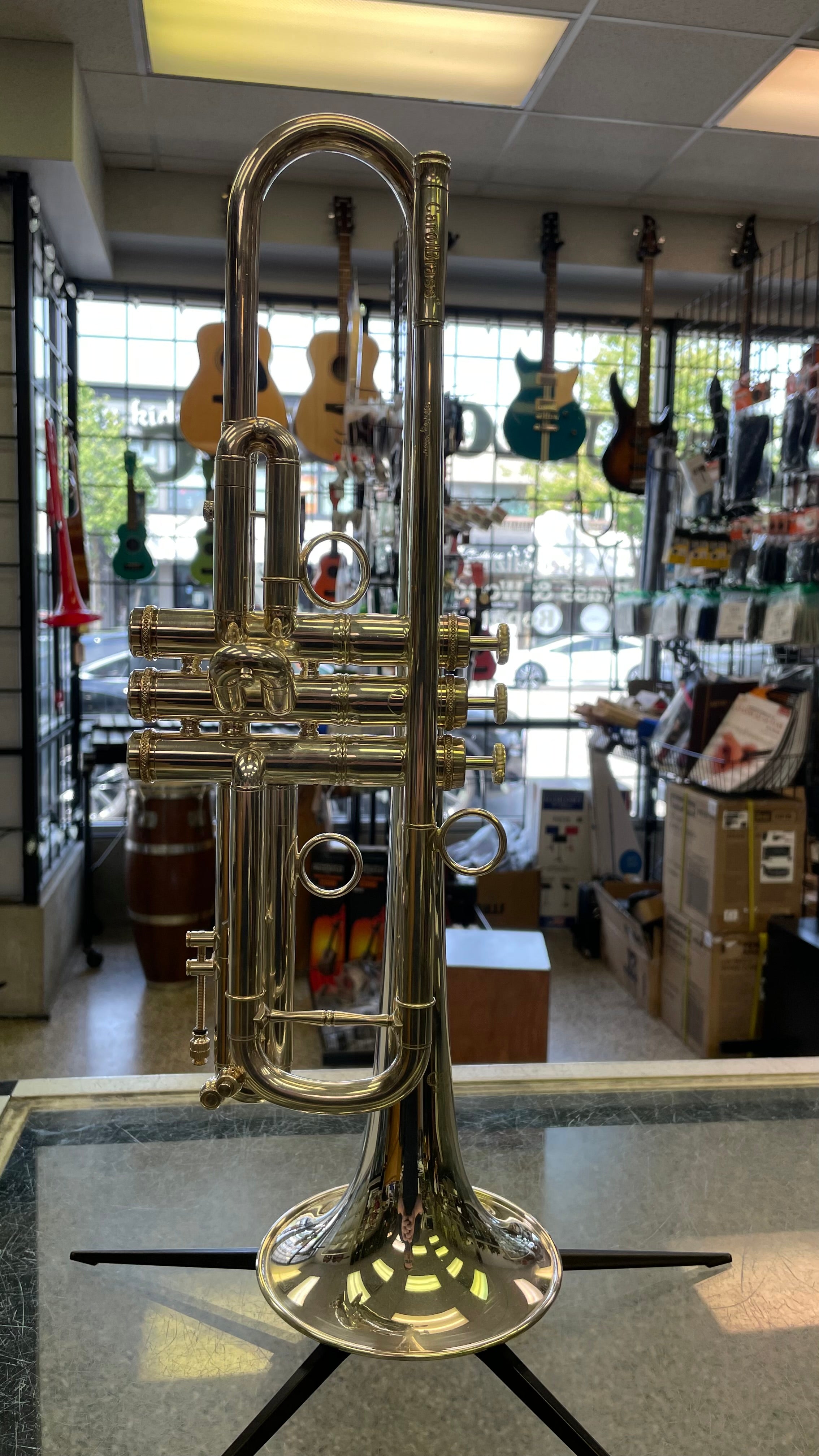 Pre-Owned Carol Brass CTR-8060H Trumpet - Silver – Massullo Music