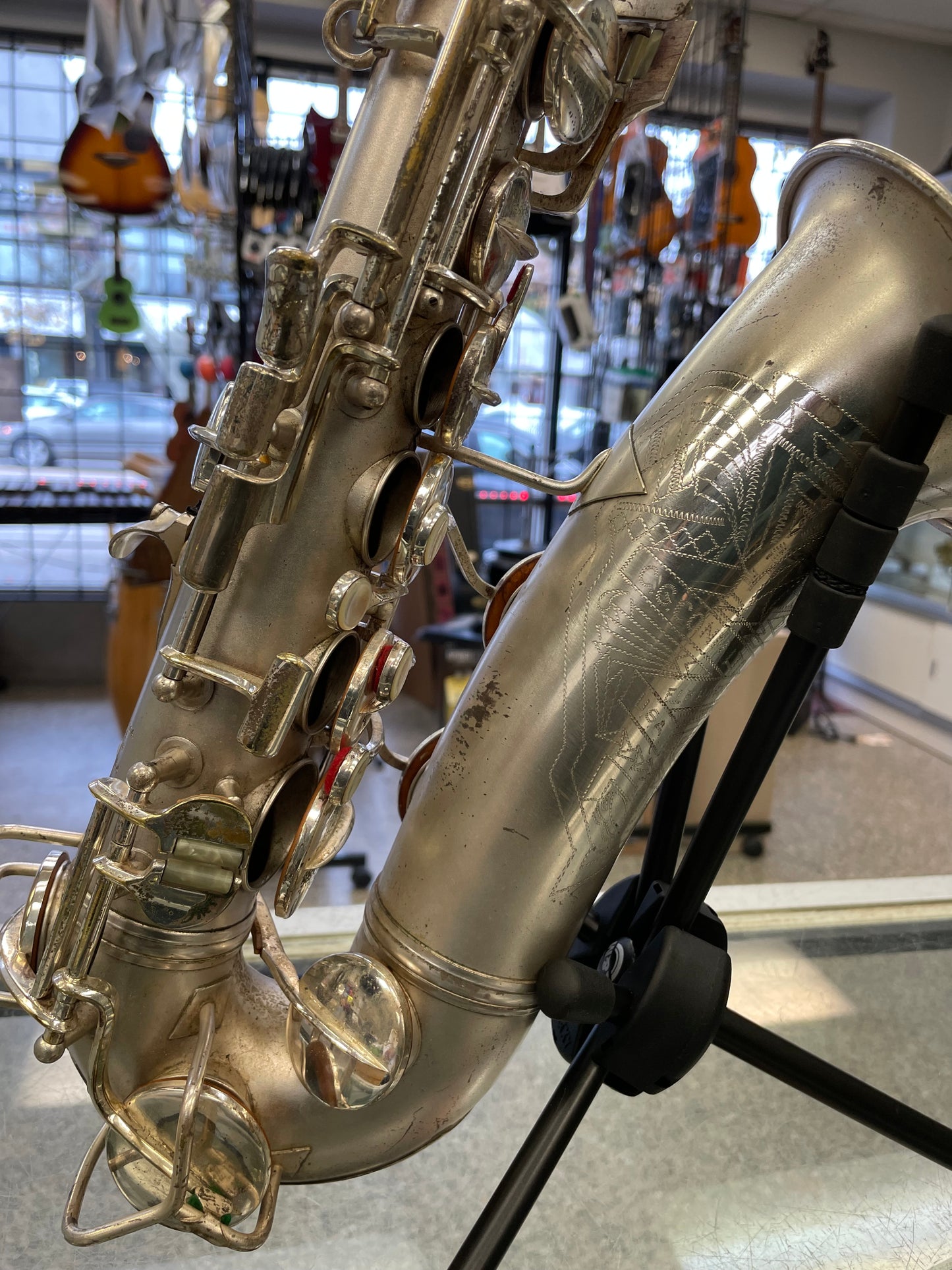 1931 Conn 6M Transitional Alto Sax - Silver-Plated