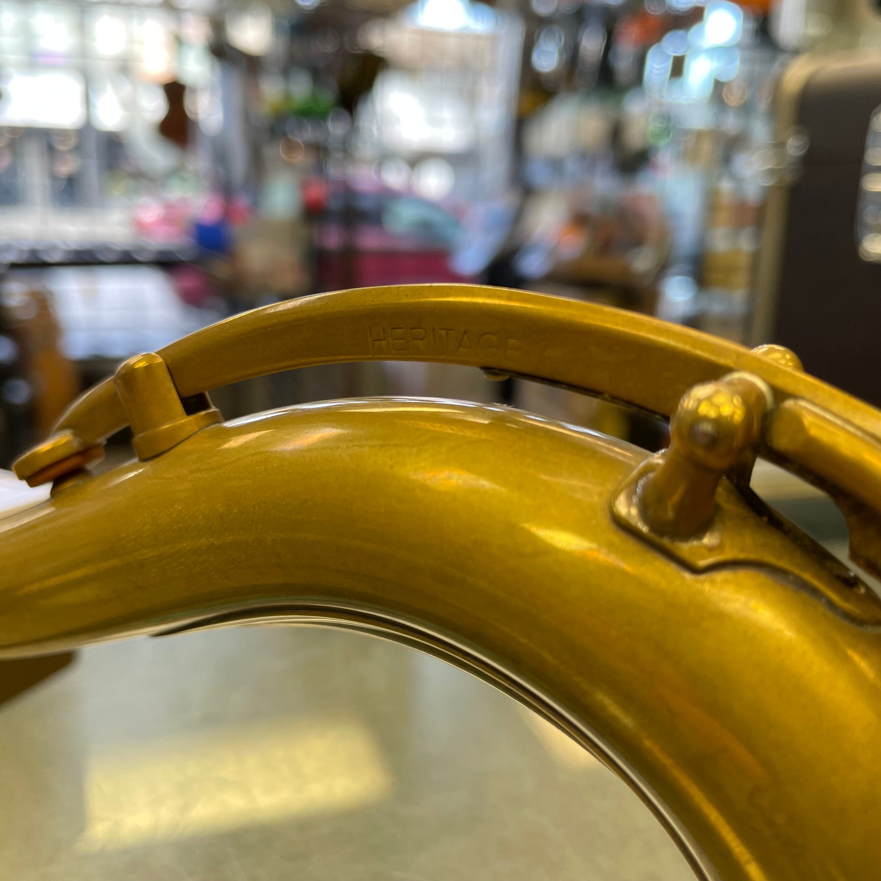 Pre-Owned Boston Sax Shop Heritage Tenor Saxophone Neck - Raw