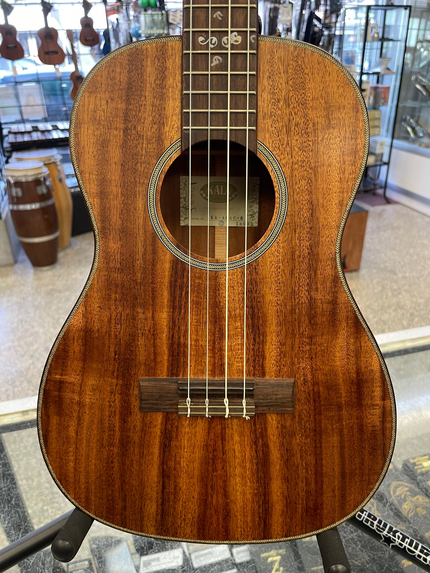 Pre-Owned Kala KA-ASAC-B Baritone Ukulele