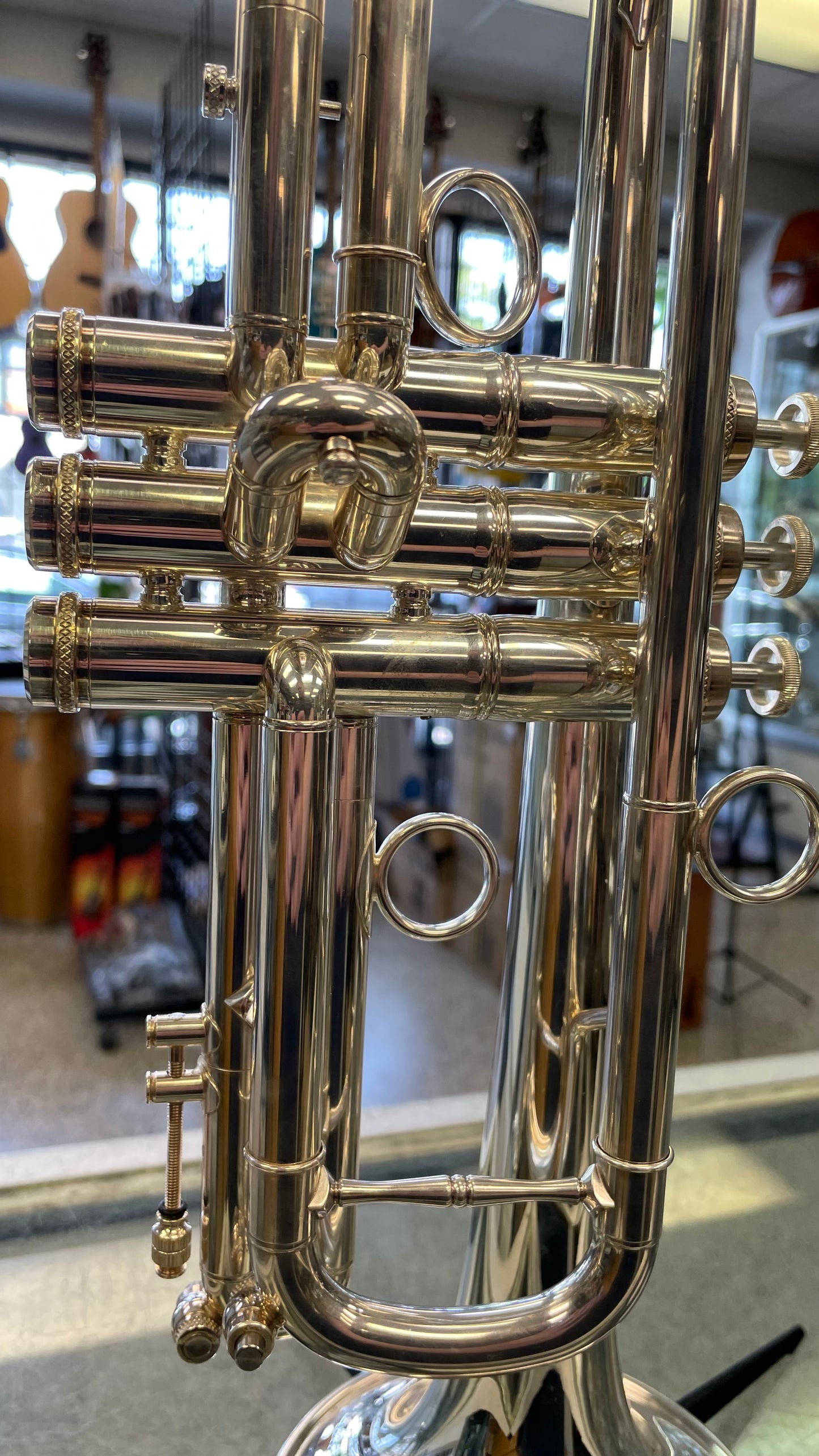 Pre-Owned Carol Brass CTR-8060H Trumpet - Silver