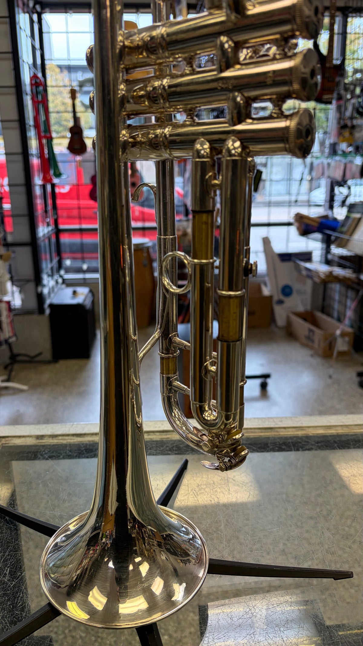 Pre-Owned D. Calicchio Trumpet - 1S/7 ML - Silver-Plated
