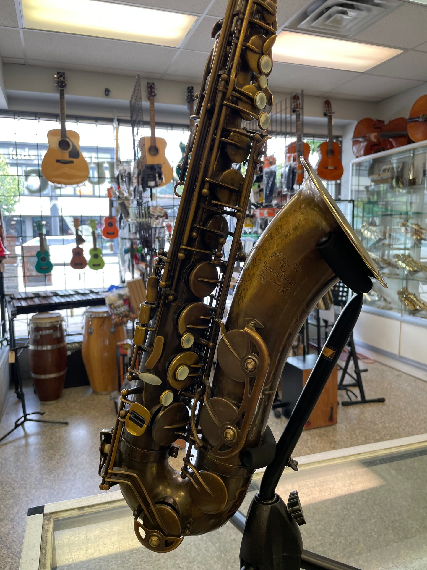 Pre-Owned Trevor James RAW Tenor Saxophone