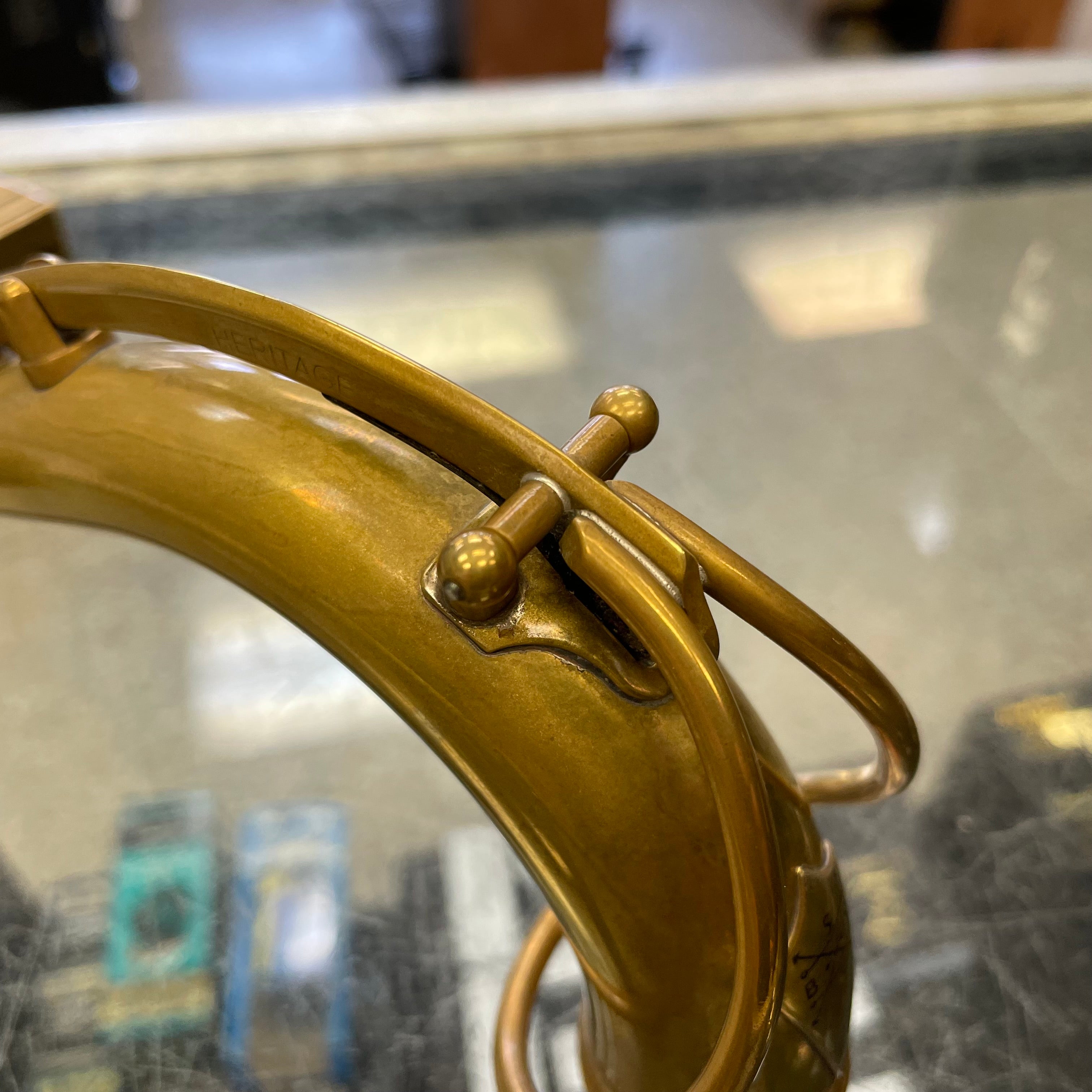 Pre-Owned Boston Sax Shop Heritage Tenor Saxophone Neck - Raw