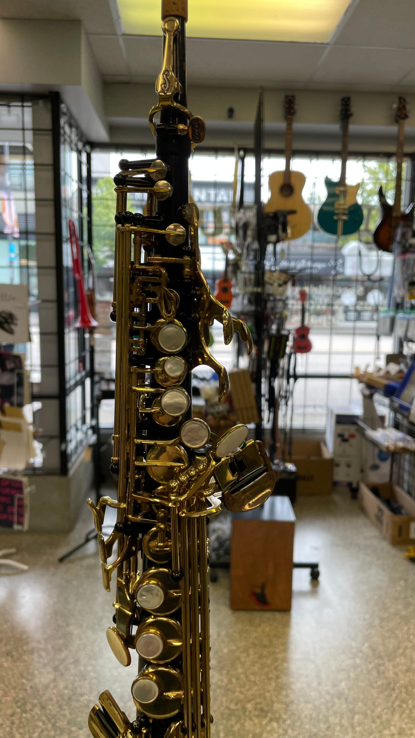 Pre-Owned Selmer Series III Soprano Saxophone - Black/Gold