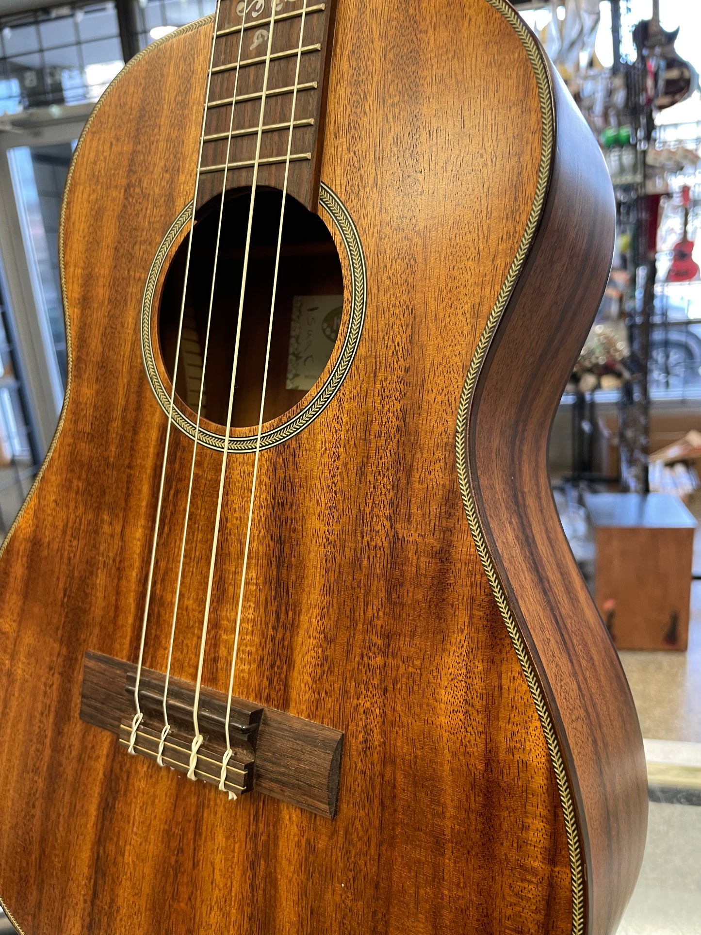 Pre-Owned Kala KA-ASAC-B Baritone Ukulele