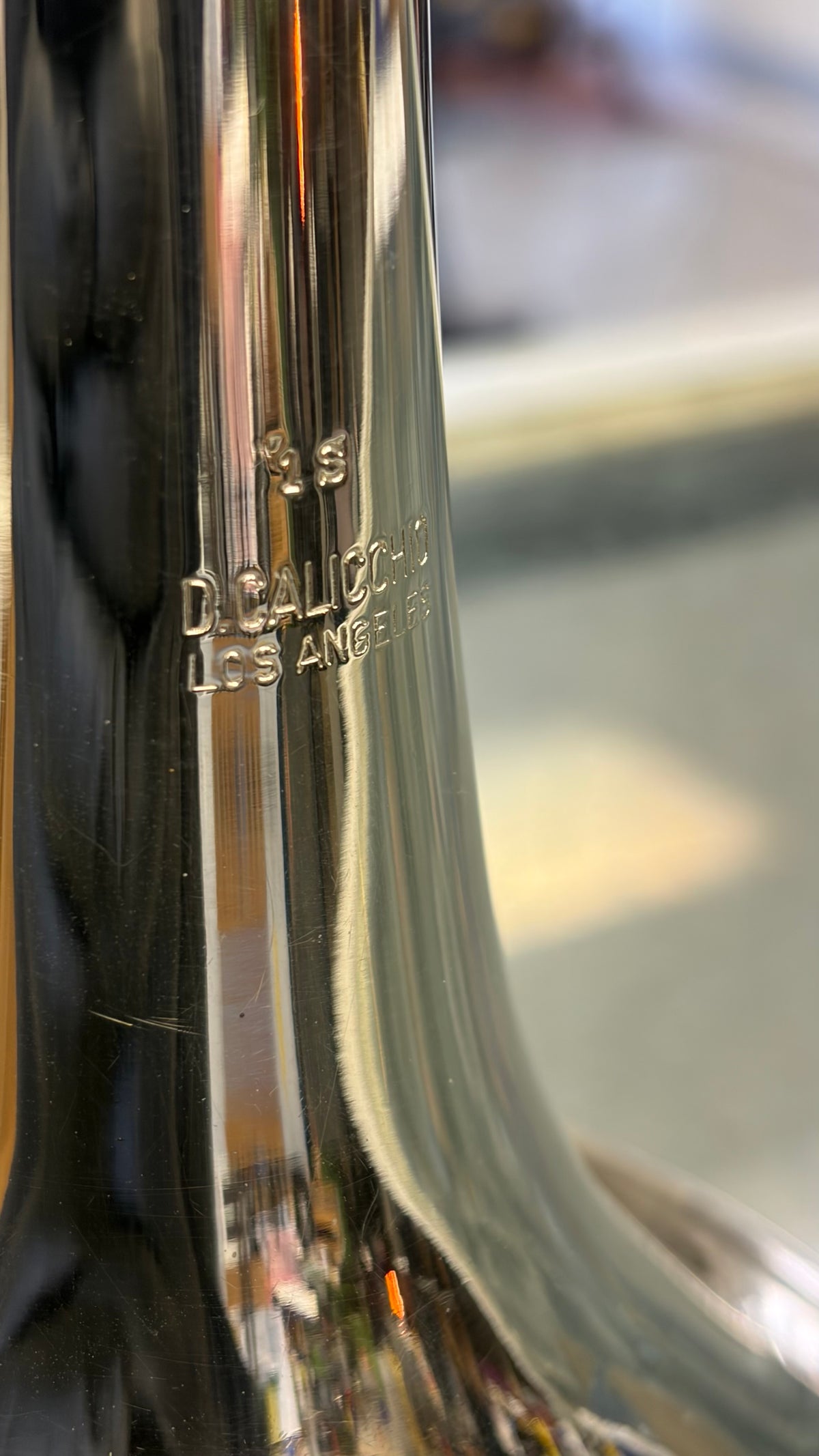 Pre-Owned D. Calicchio Trumpet - 1S/7 ML - Silver-Plated