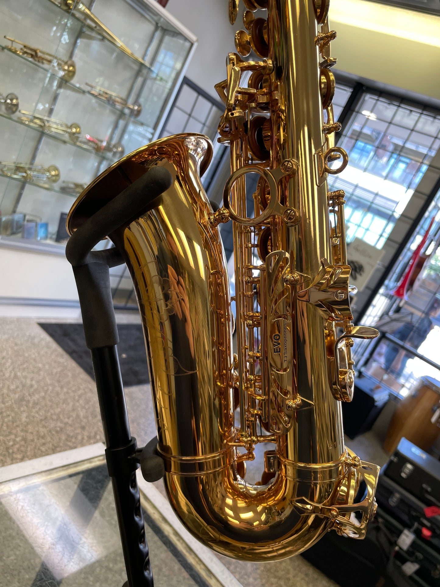 Pre-Owned Trevor James EVO Alto Saxophone - Gold Lacquer