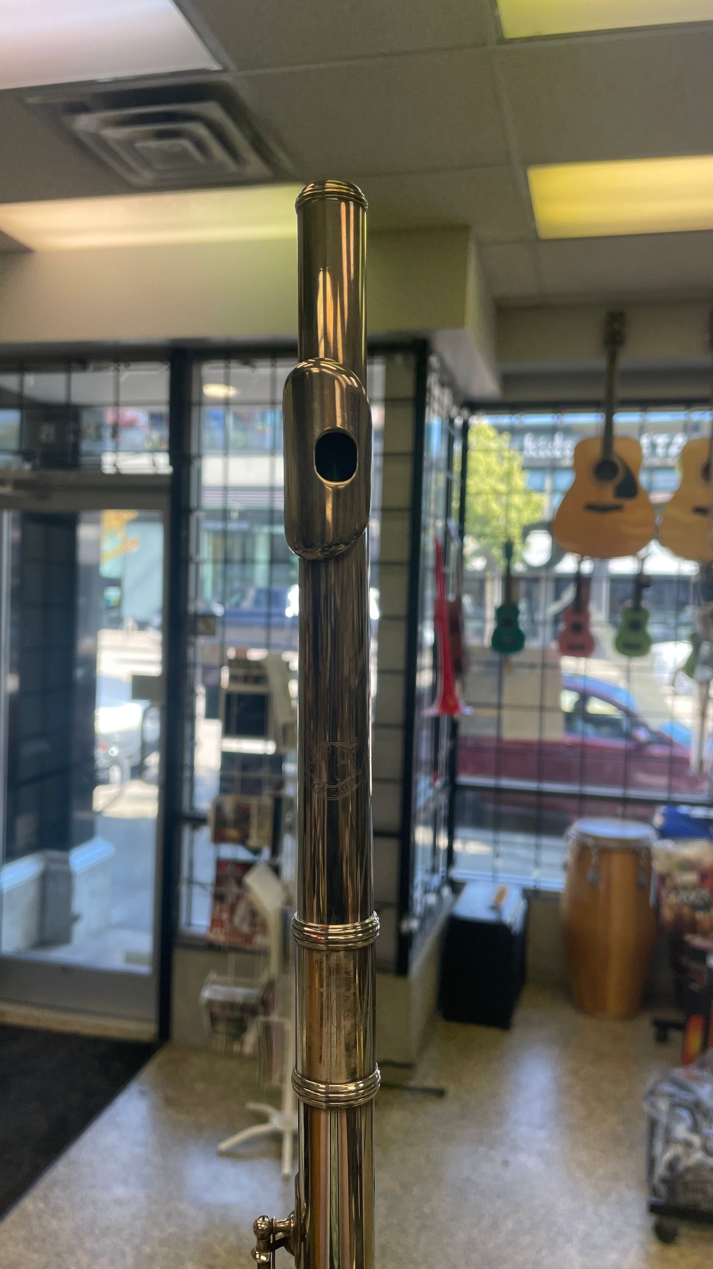 Pre-Owned Tom Green Flute #141 - Solid Silver