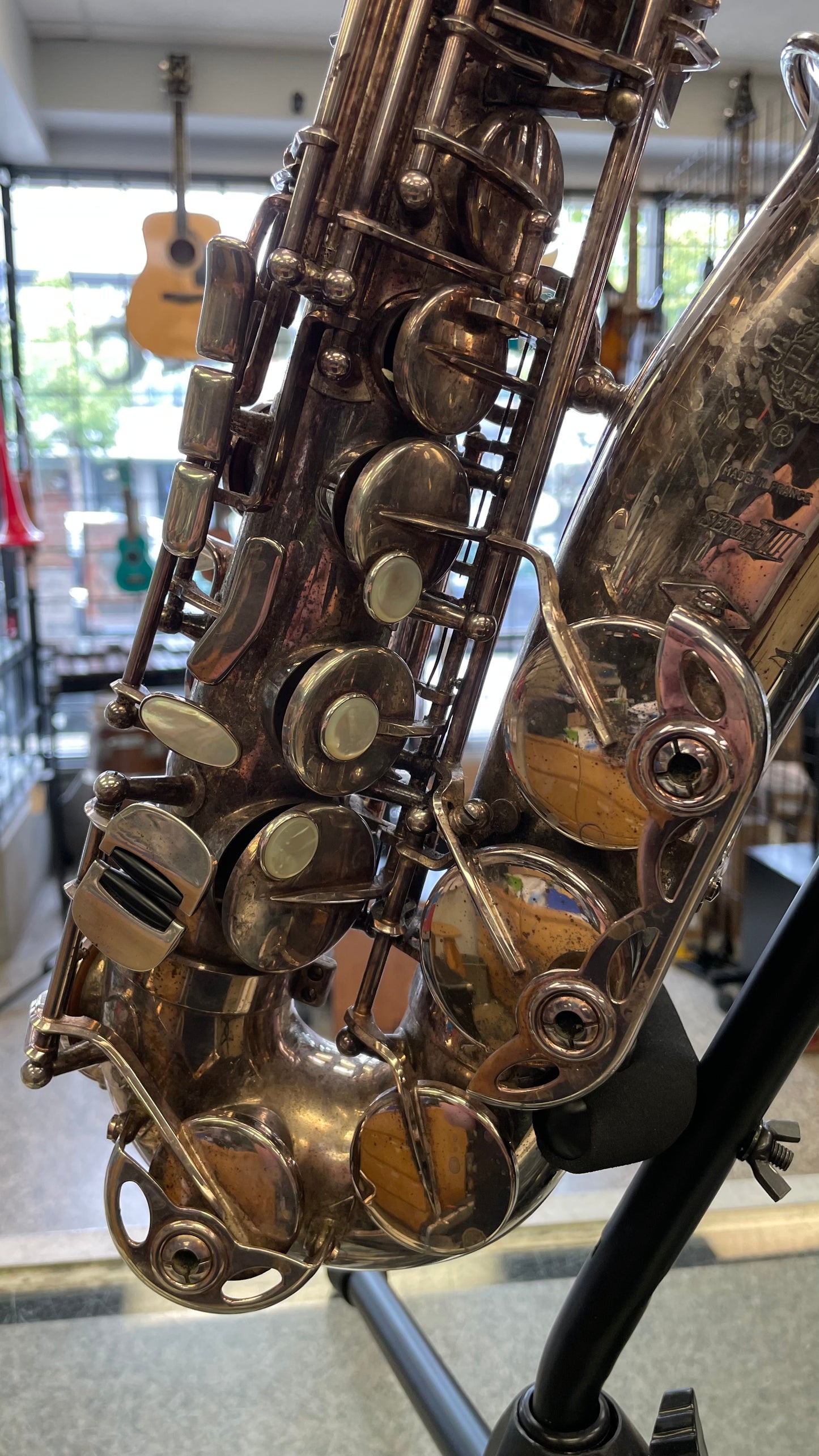 Pre-Owned Selmer Series III Jubilee Alto Saxophone - Silver-Plated