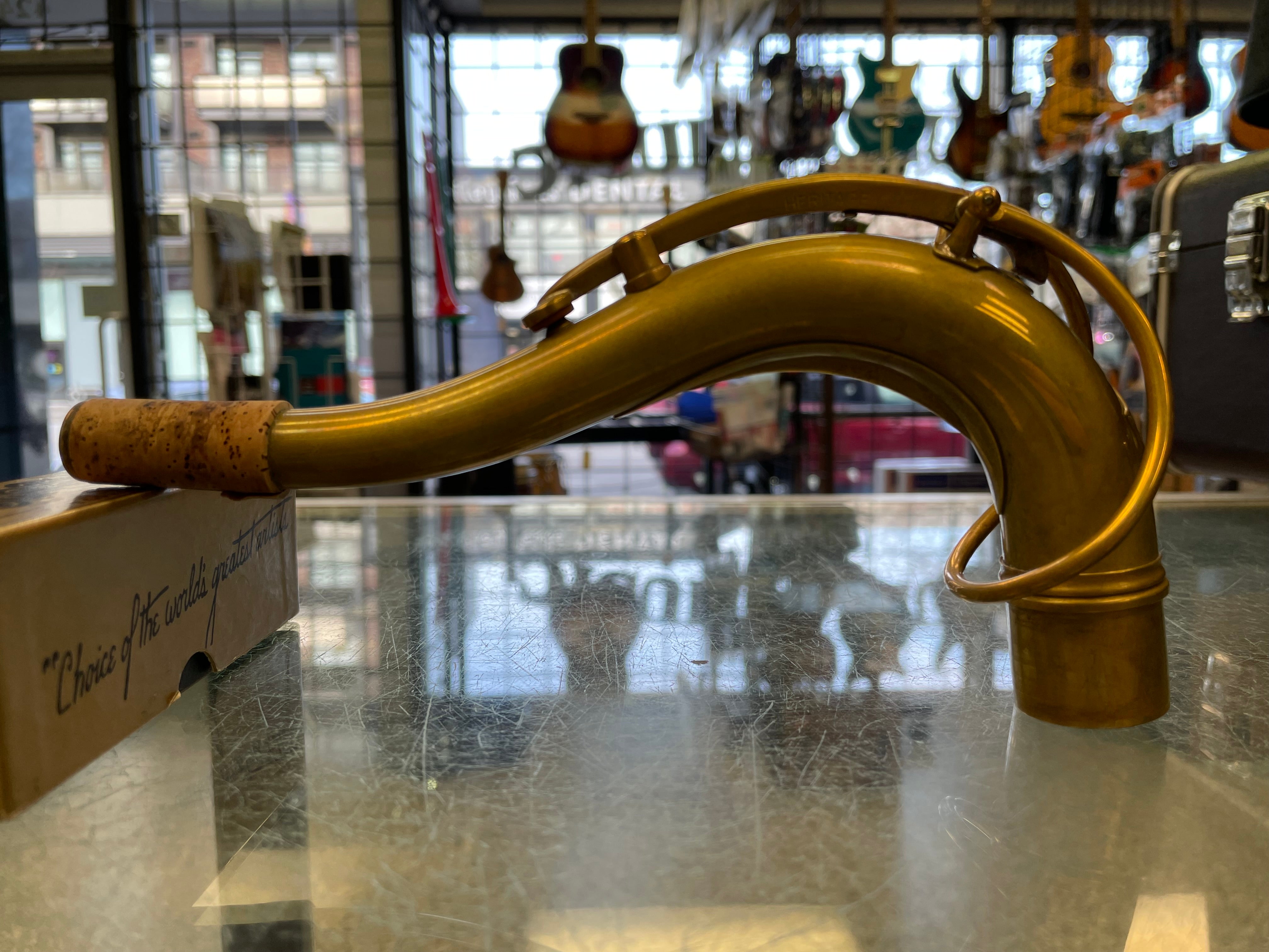 Pre-Owned Boston Sax Shop Heritage Tenor Saxophone Neck - Raw