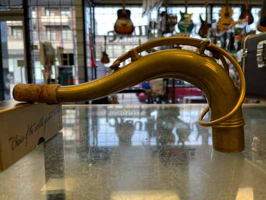 Pre-Owned Boston Sax Shop Heritage Tenor Saxophone Neck - Raw Brass