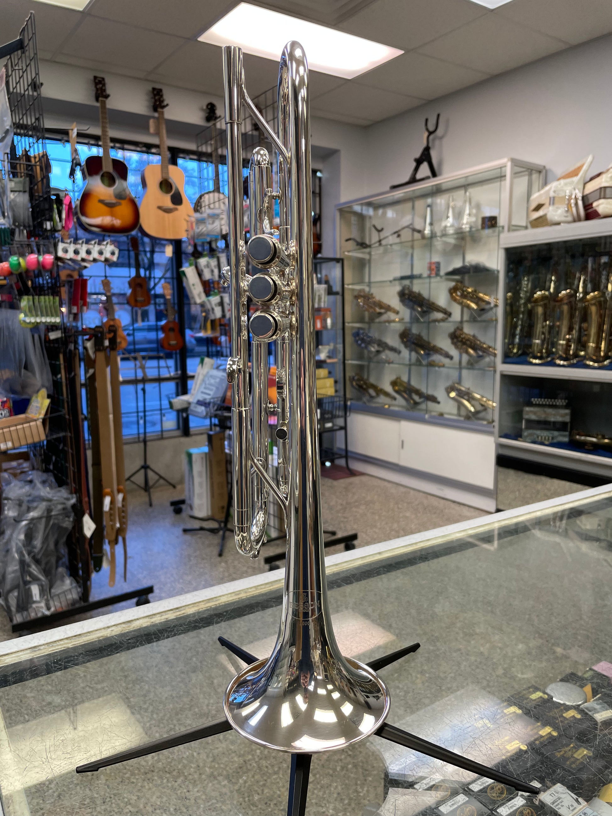 Besson Musical Instruments Hallmark Pre-Owned Besson 1000 Trumpet – Massullo Music