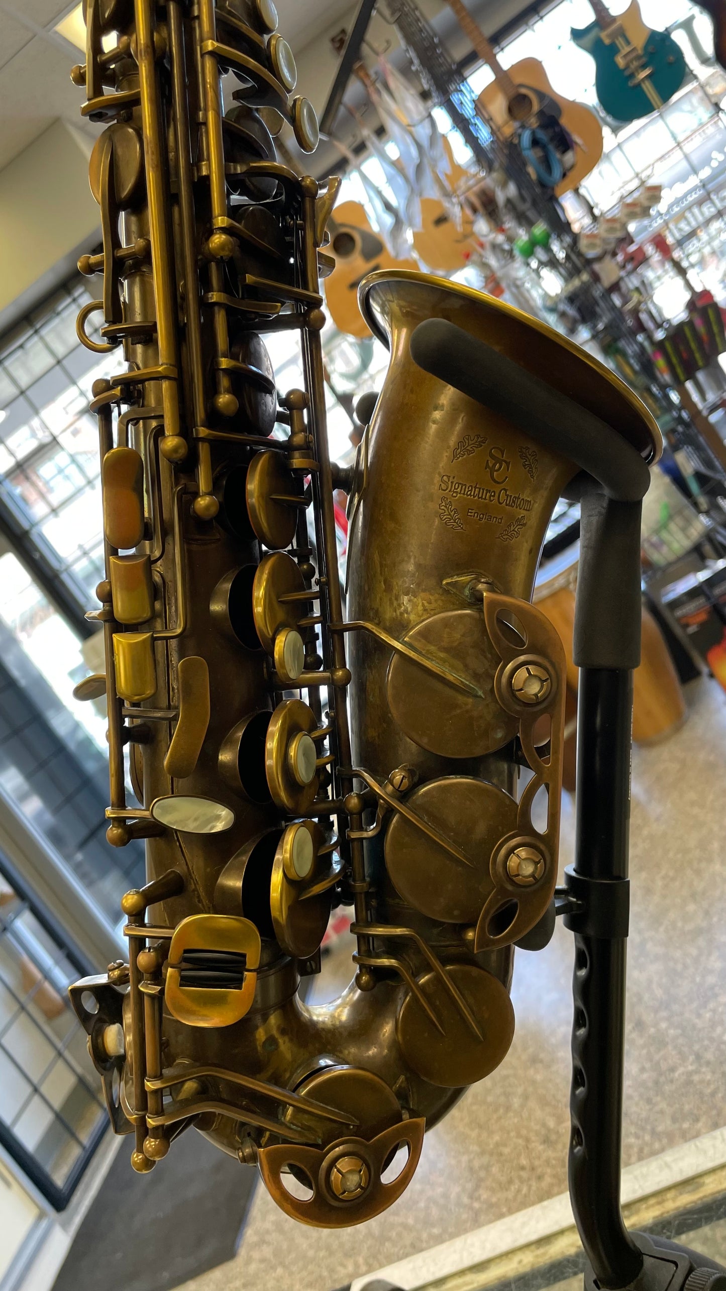 Pre-Owned Trevor James Signature Custom RAW Alto Saxophone