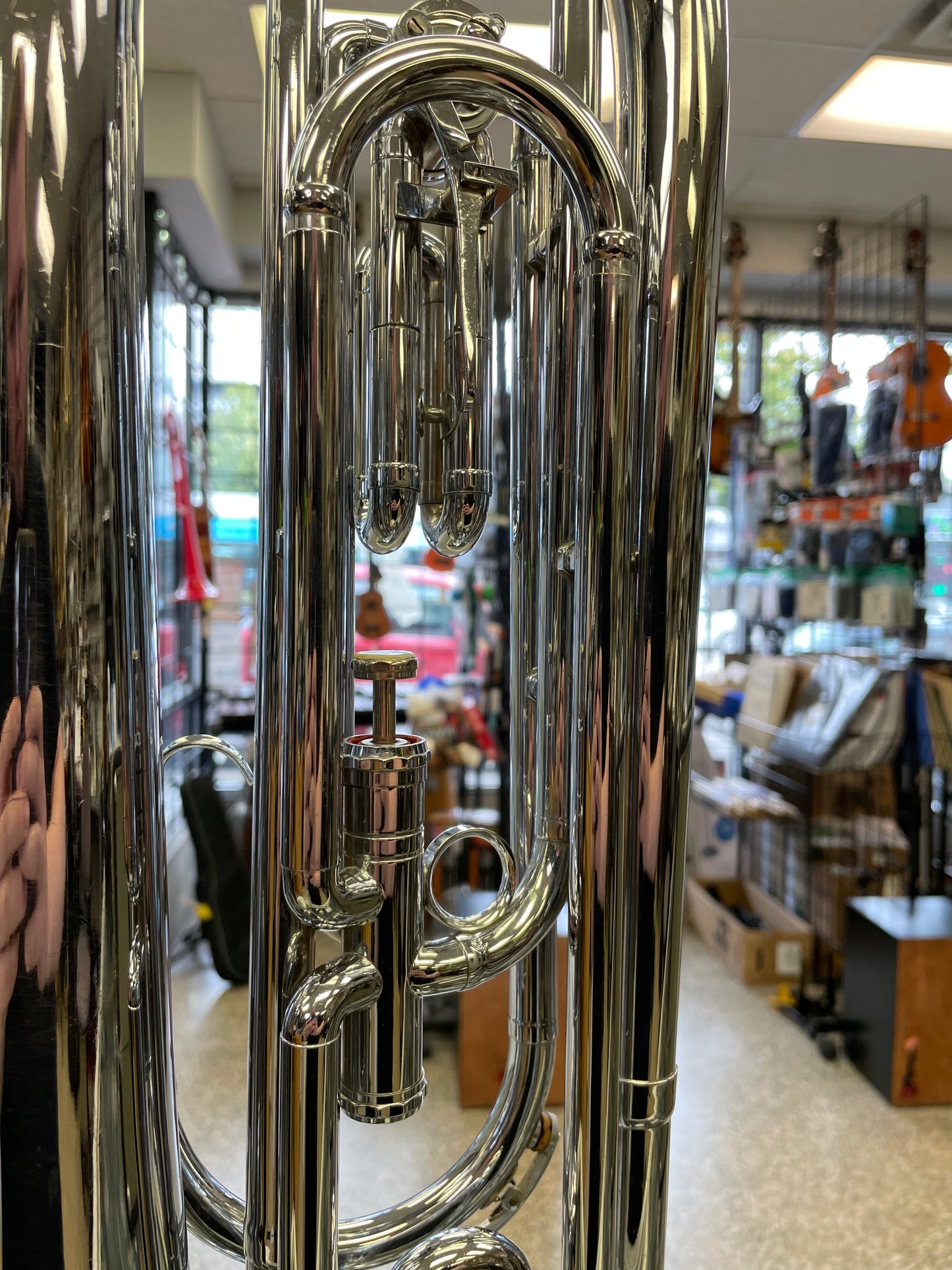 Pre-Owned Getzen Piston/Rotor Baritone Bugle