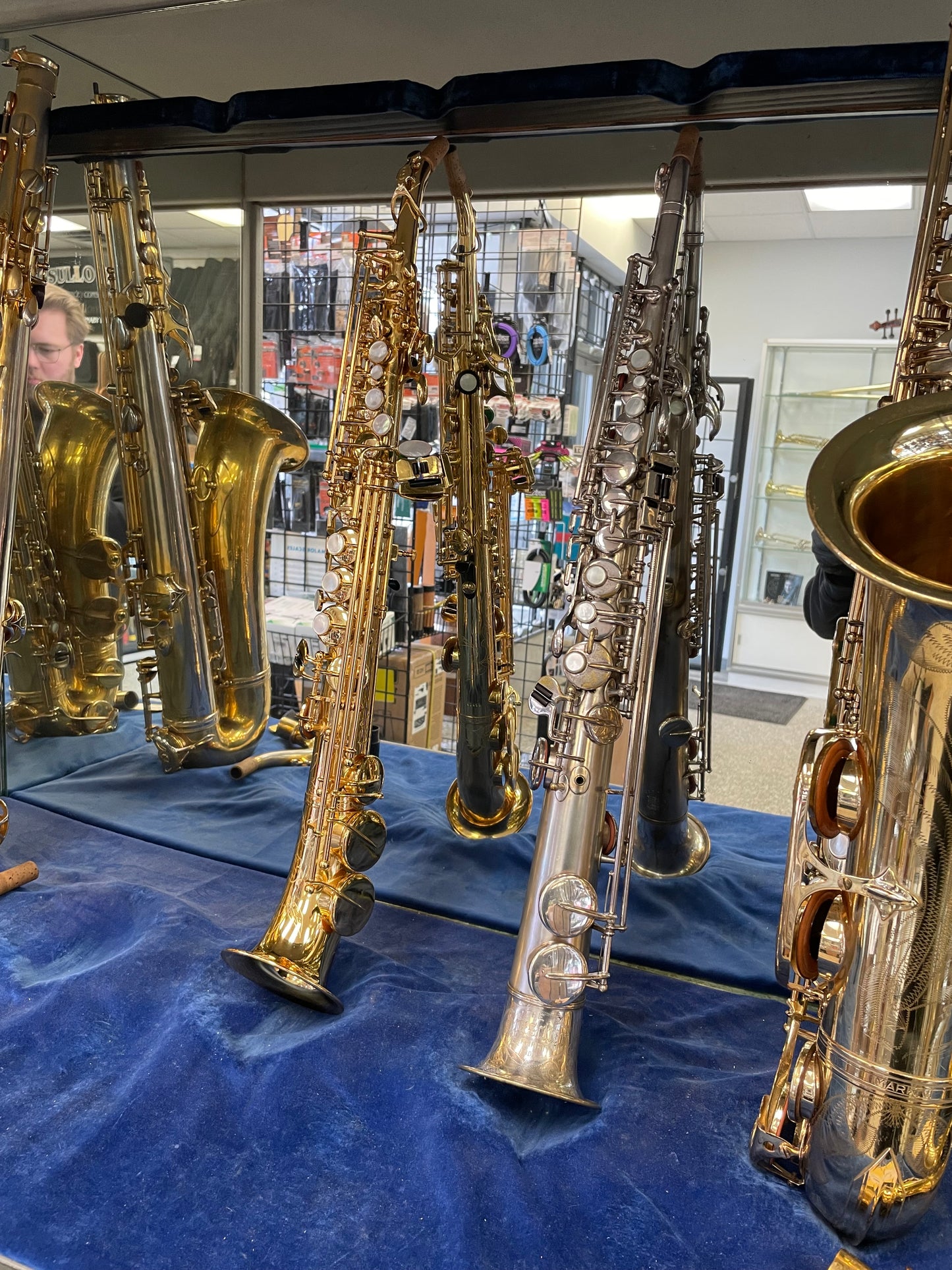 Pre-Owned Buescher True Tone Tipped Bell Soprano Saxophone