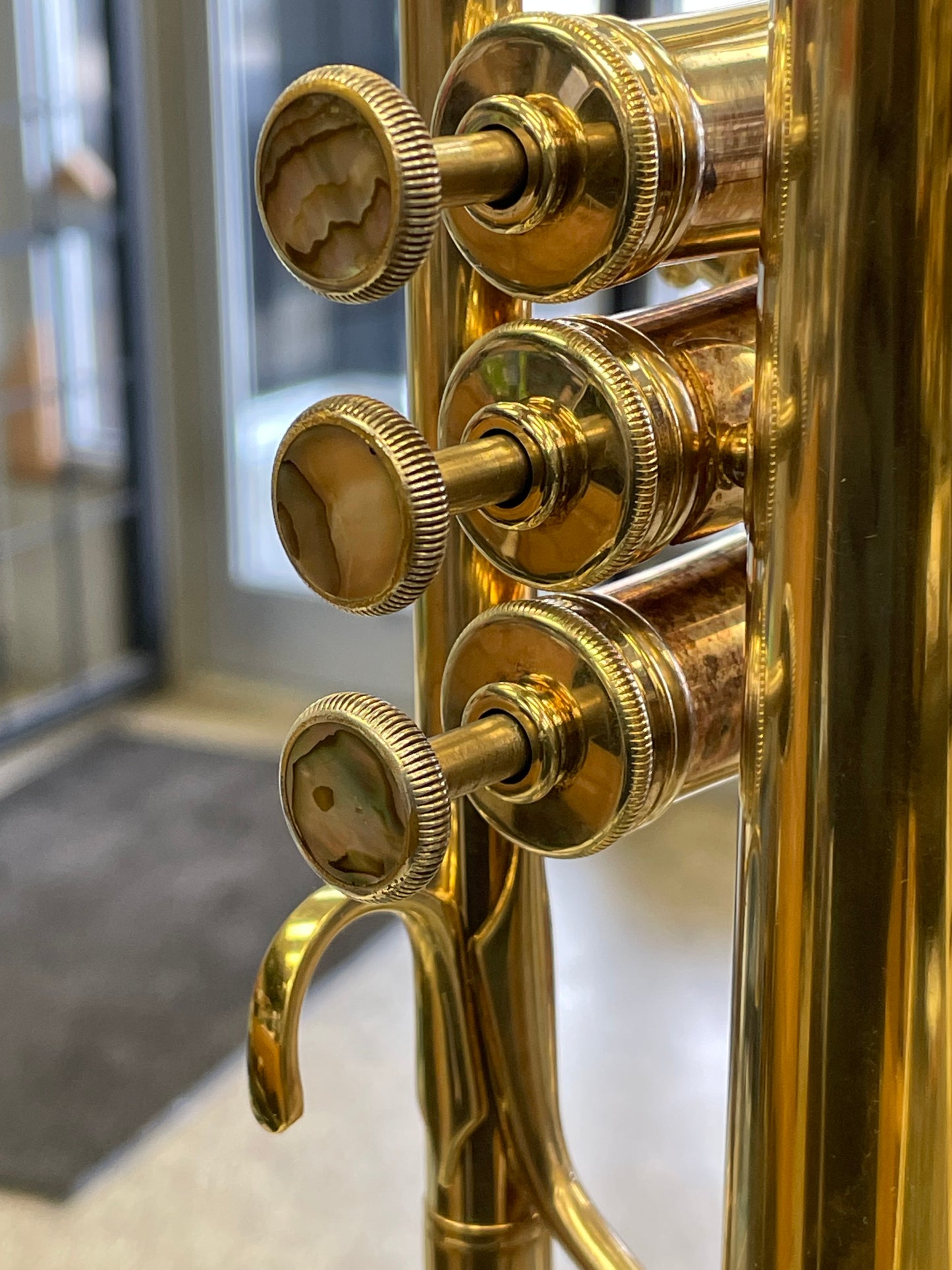 Pre-Owned Marcinkiewicz Rembrandt Four-X Trumpet - Gold-Plated