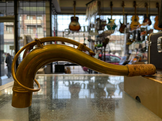 Pre-Owned Boston Sax Shop Heritage Tenor Saxophone Neck - Raw Brass
