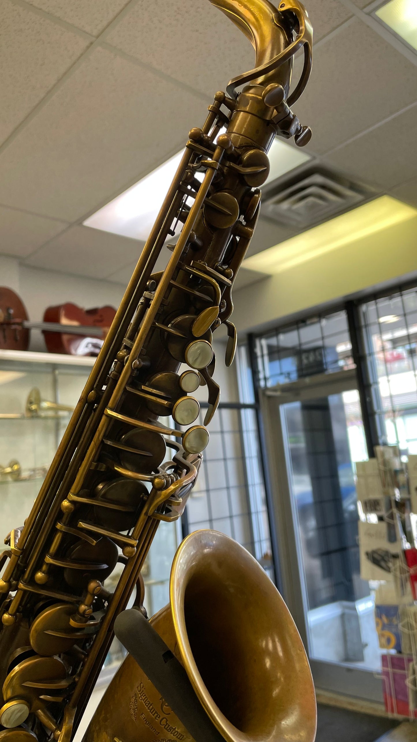 Pre-Owned Trevor James Signature Custom RAW Alto Saxophone