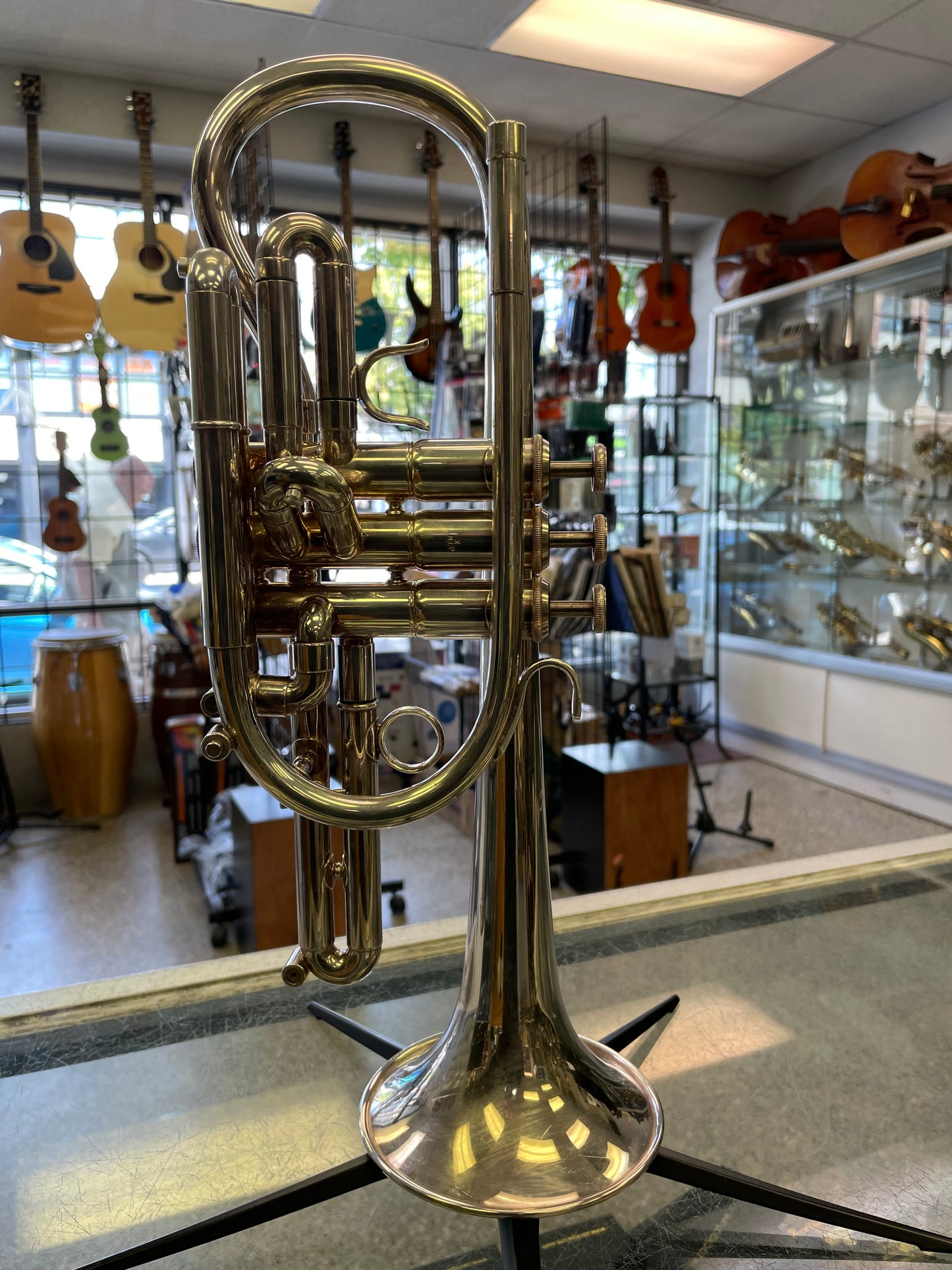 Pre-Owned Lawler Orlando X MLP Cornet - Silver-Plated
