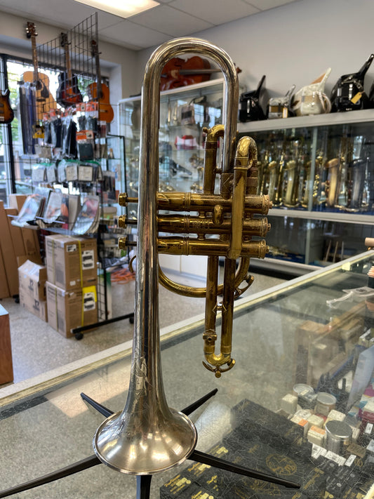 Pre-Owned H.N. White King SilverTone Cornet