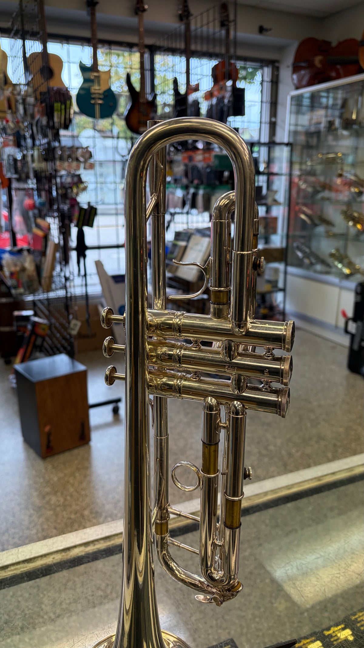 Pre-Owned D. Calicchio Trumpet - 1S/7 ML - Silver-Plated
