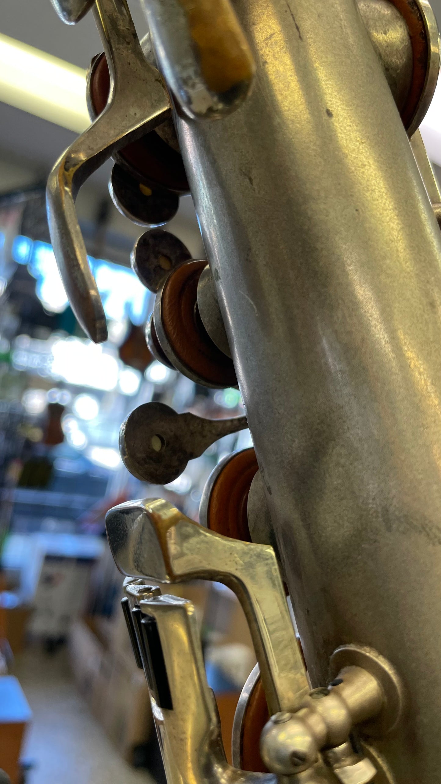 Pre-Owned Sherwood Conn Stencil Tenor Saxophone