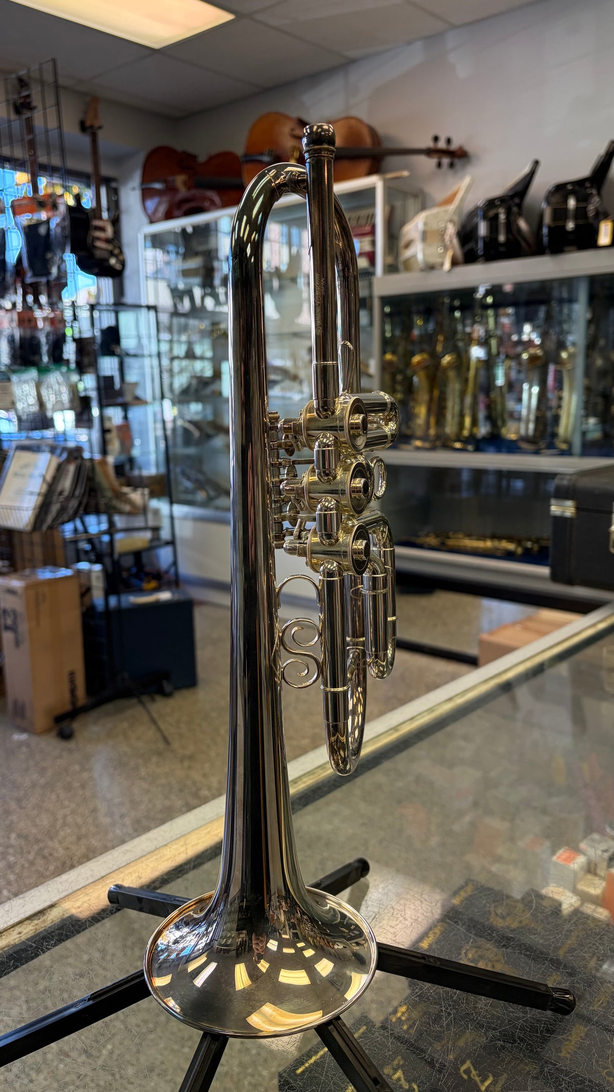 Pre-Owned Yamaha YTR-945 Custom Rotary Valve C Trumpet