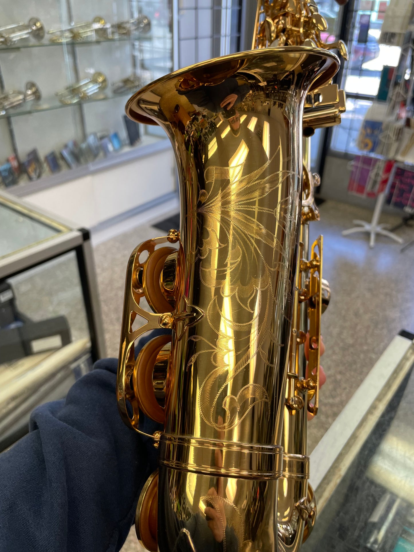 Pre-Owned Trevor James EVO Alto Saxophone - Gold Lacquer