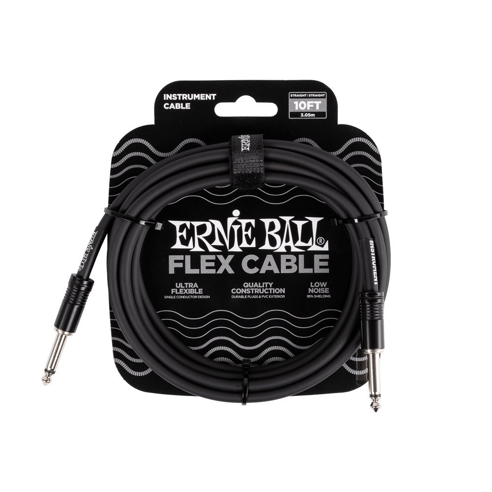 Ernie Ball Flex Guitar Cable - 10ft