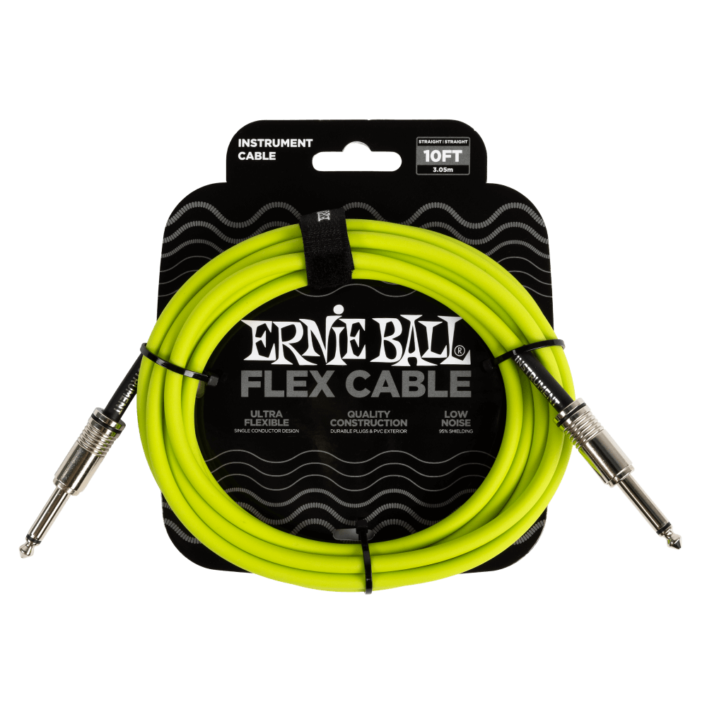 Ernie Ball Flex Guitar Cable - 10ft