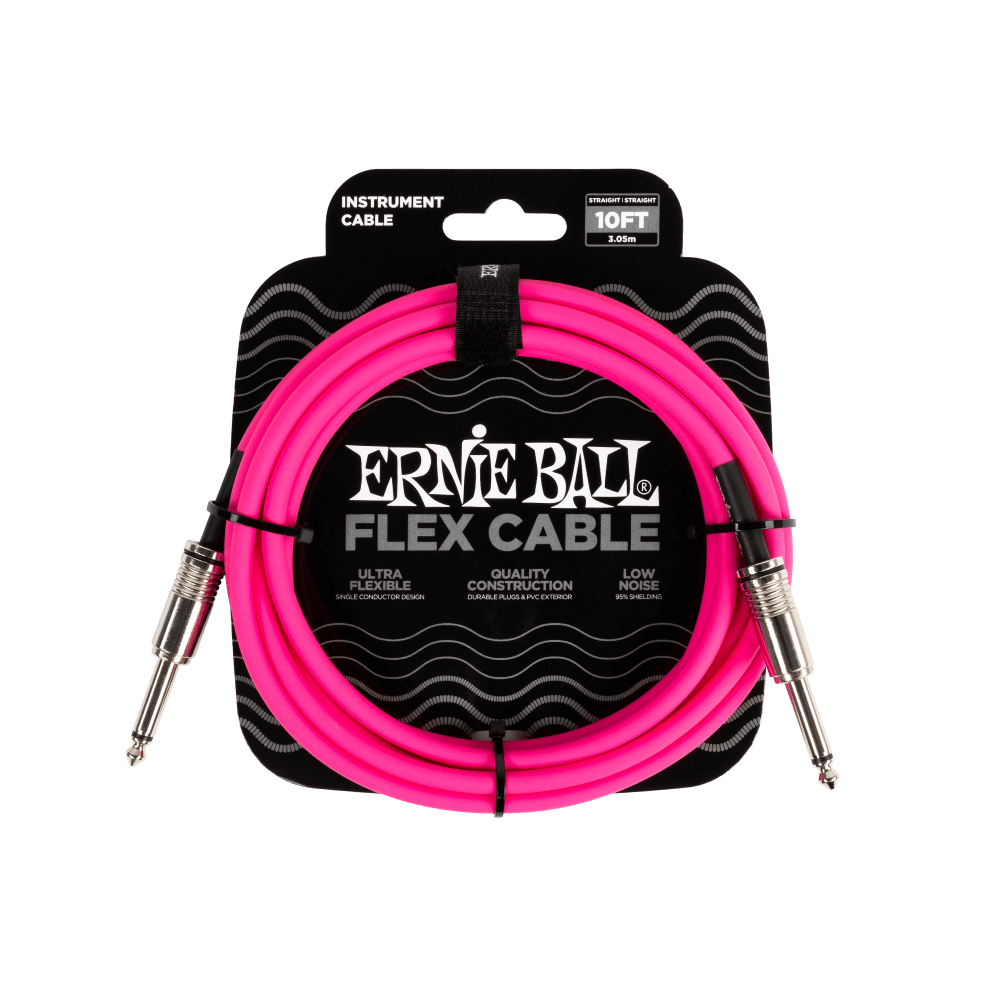 Ernie Ball Flex Guitar Cable - 10ft