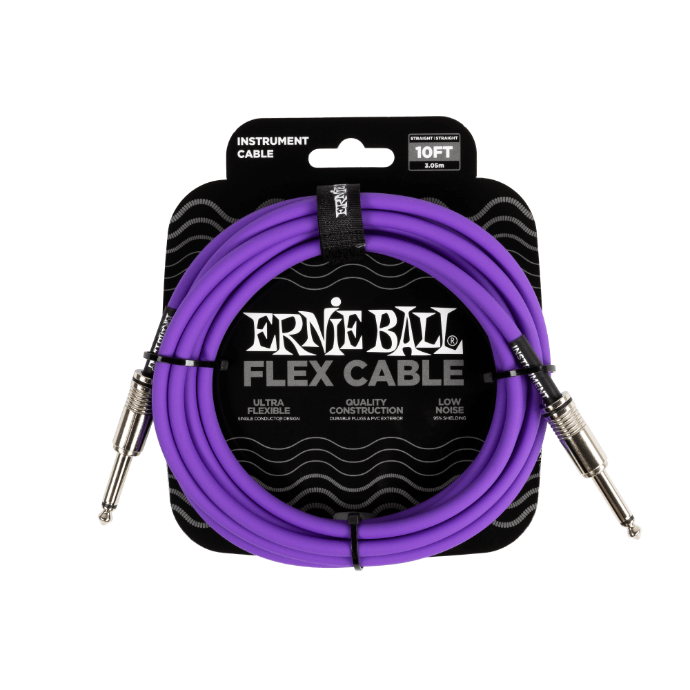 Ernie Ball Flex Guitar Cable - 10ft