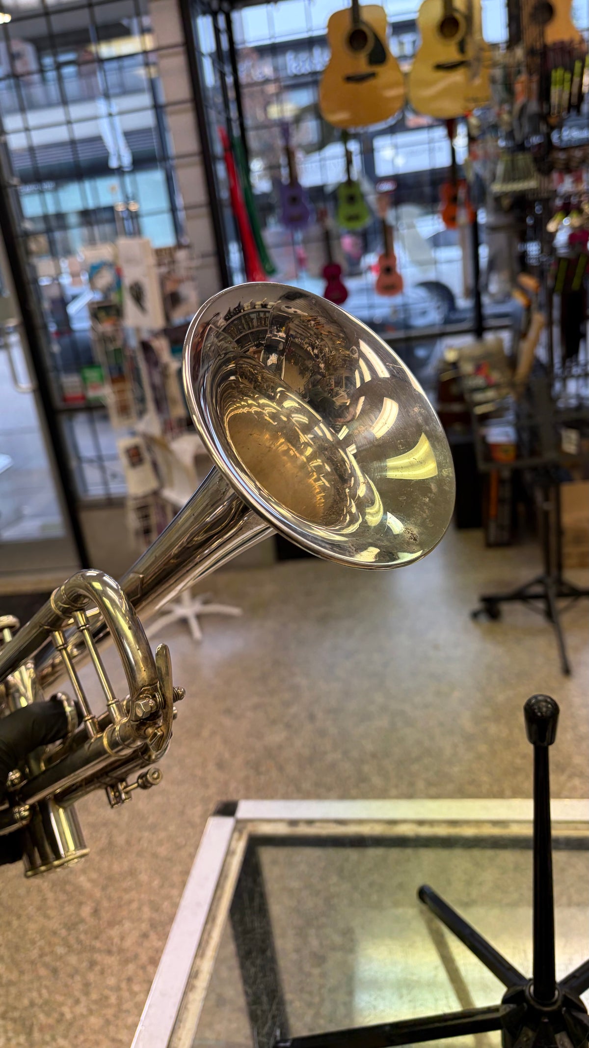 Pre-Owned Bach Stradivarius Trumpet - Silver-Plated 73 Bell