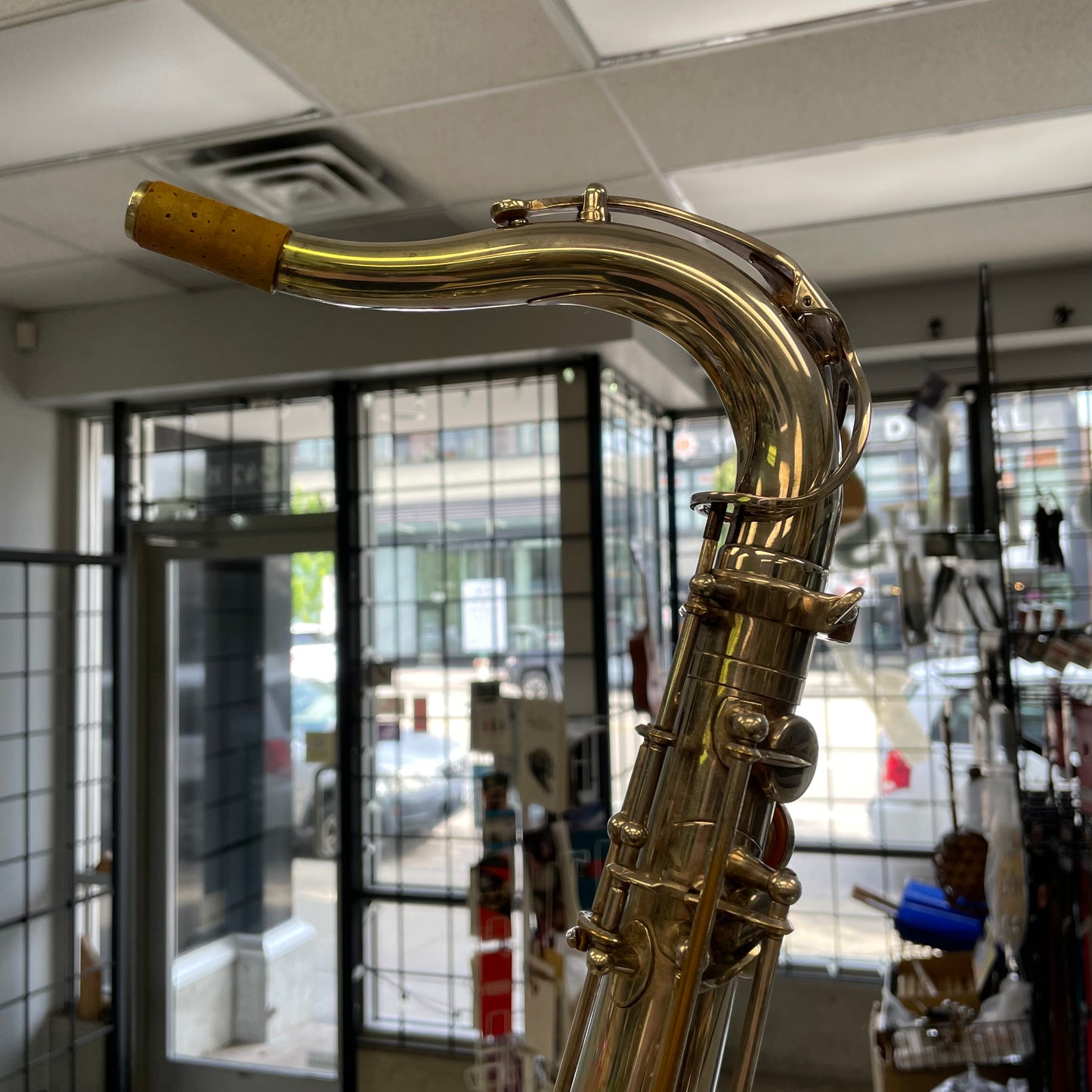 Pre-Owned Selmer Super Action Series II - Silver-Plated with Gold-Plated Bell/Bow