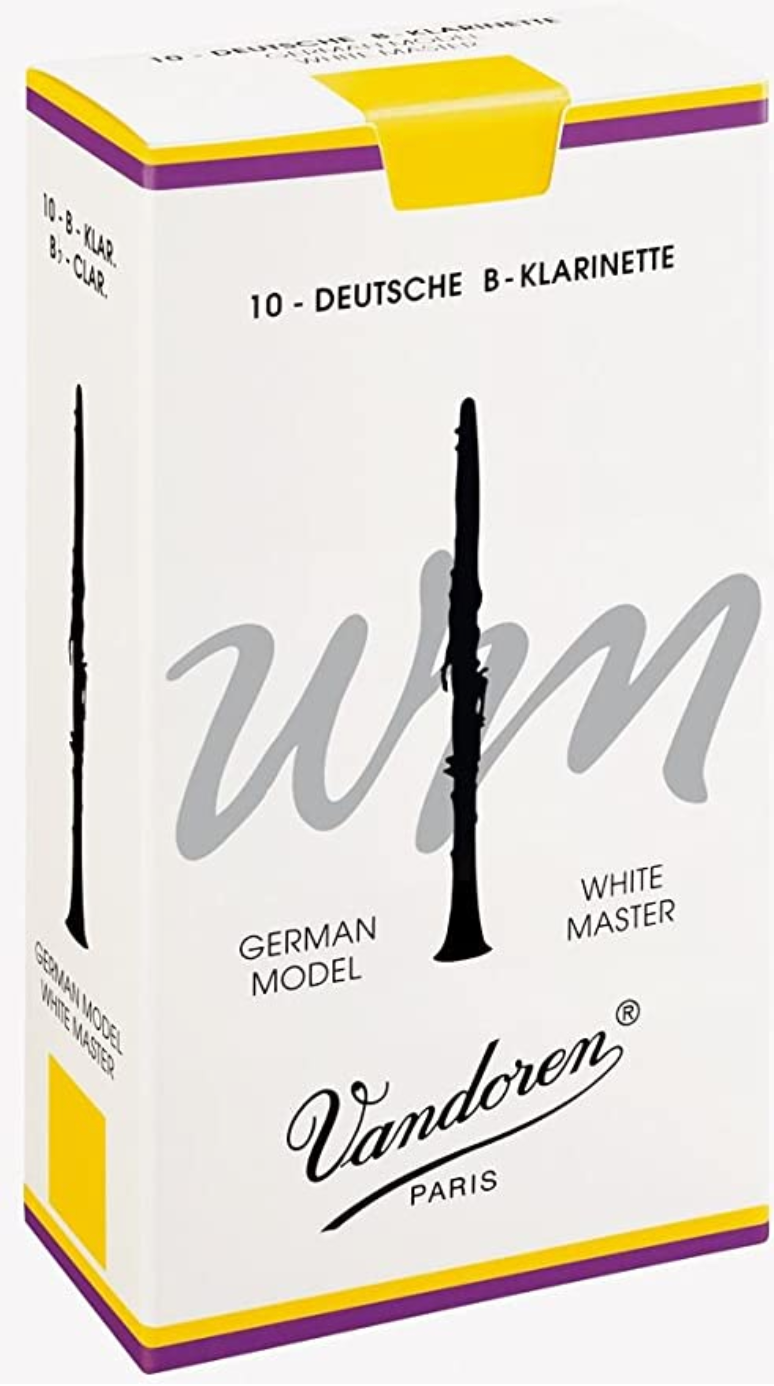 Vandoren German Model White Master Clarinet Reeds